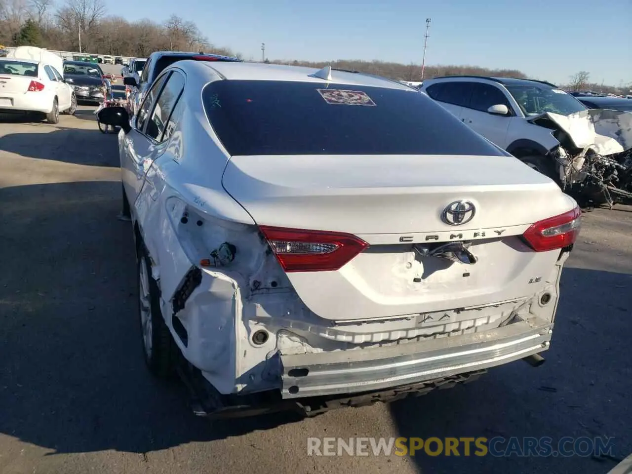 6 fotografías del automóvil dañado 4T1C11AK3LU984320 TOYOTA CAMRY 2020