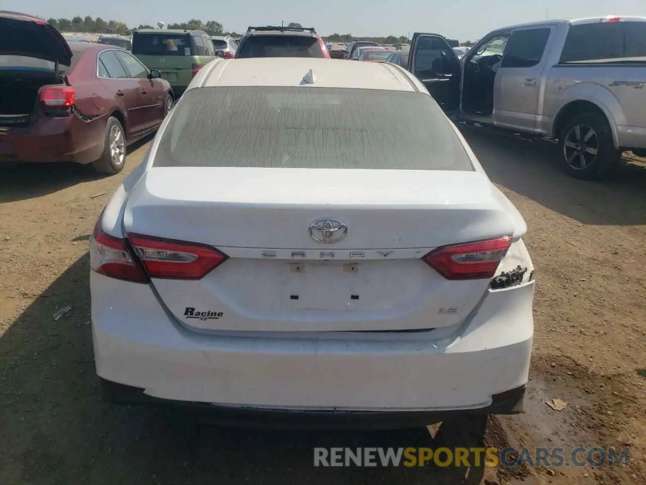 6 fotografías del automóvil dañado 4T1C11AK3LU994443 TOYOTA CAMRY 2020