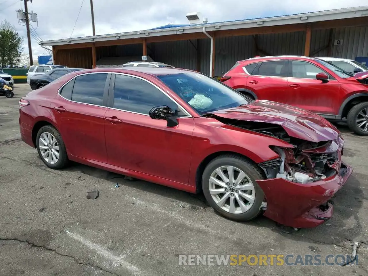 4 fotografías del automóvil dañado 4T1C11AK3LU997665 TOYOTA CAMRY 2020