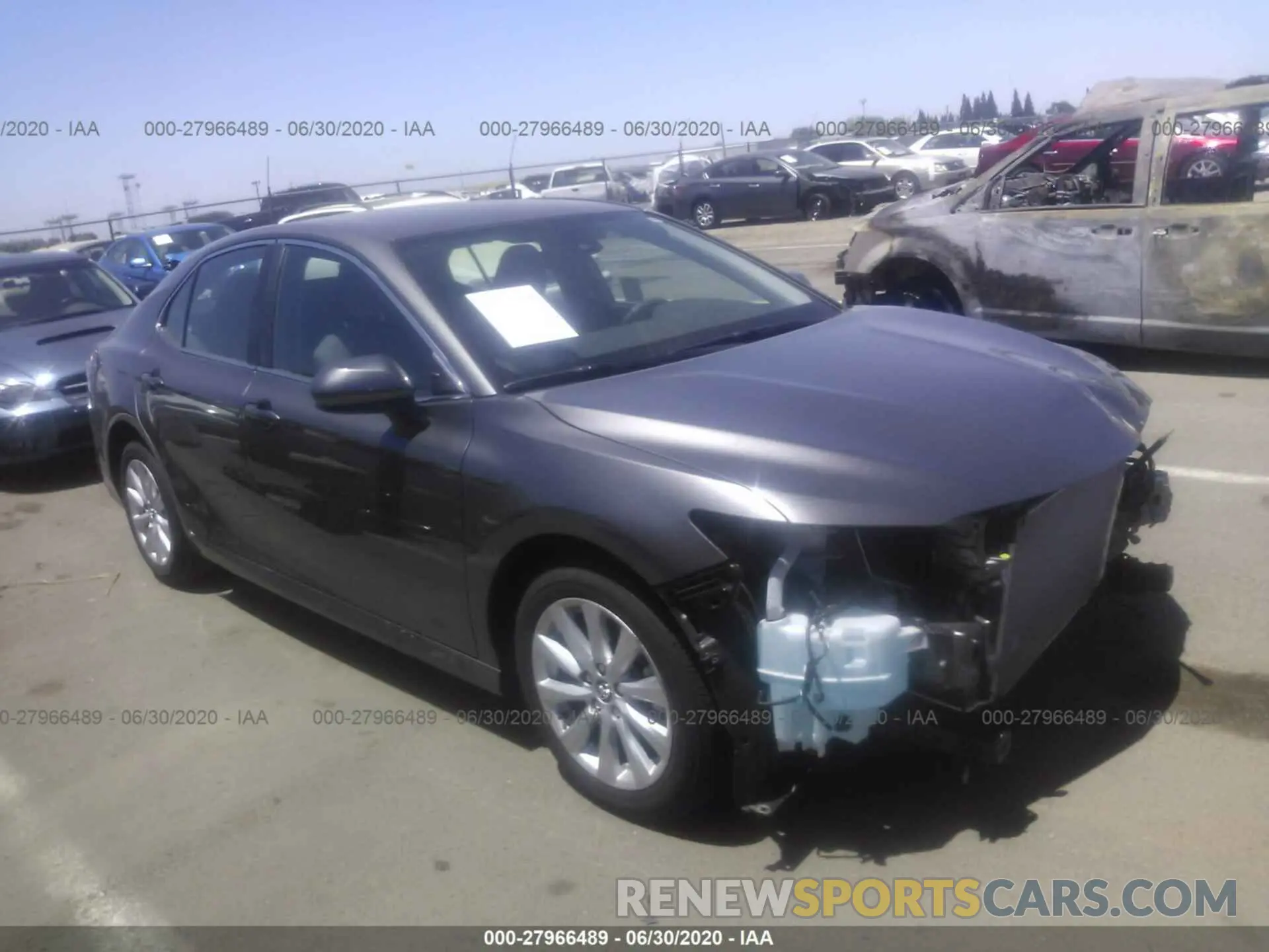 1 fotografías del automóvil dañado 4T1C11AK4LU309110 TOYOTA CAMRY 2020