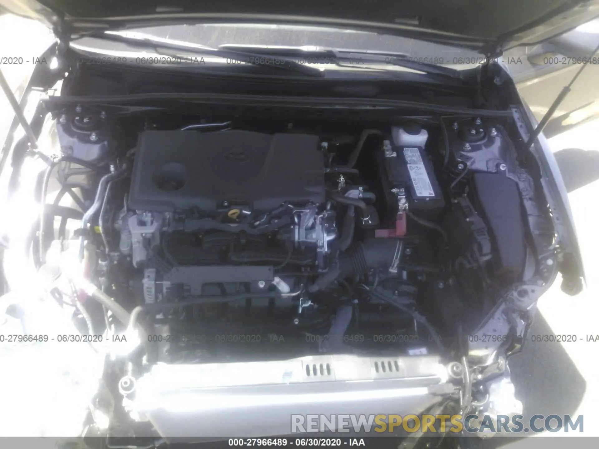10 fotografías del automóvil dañado 4T1C11AK4LU309110 TOYOTA CAMRY 2020
