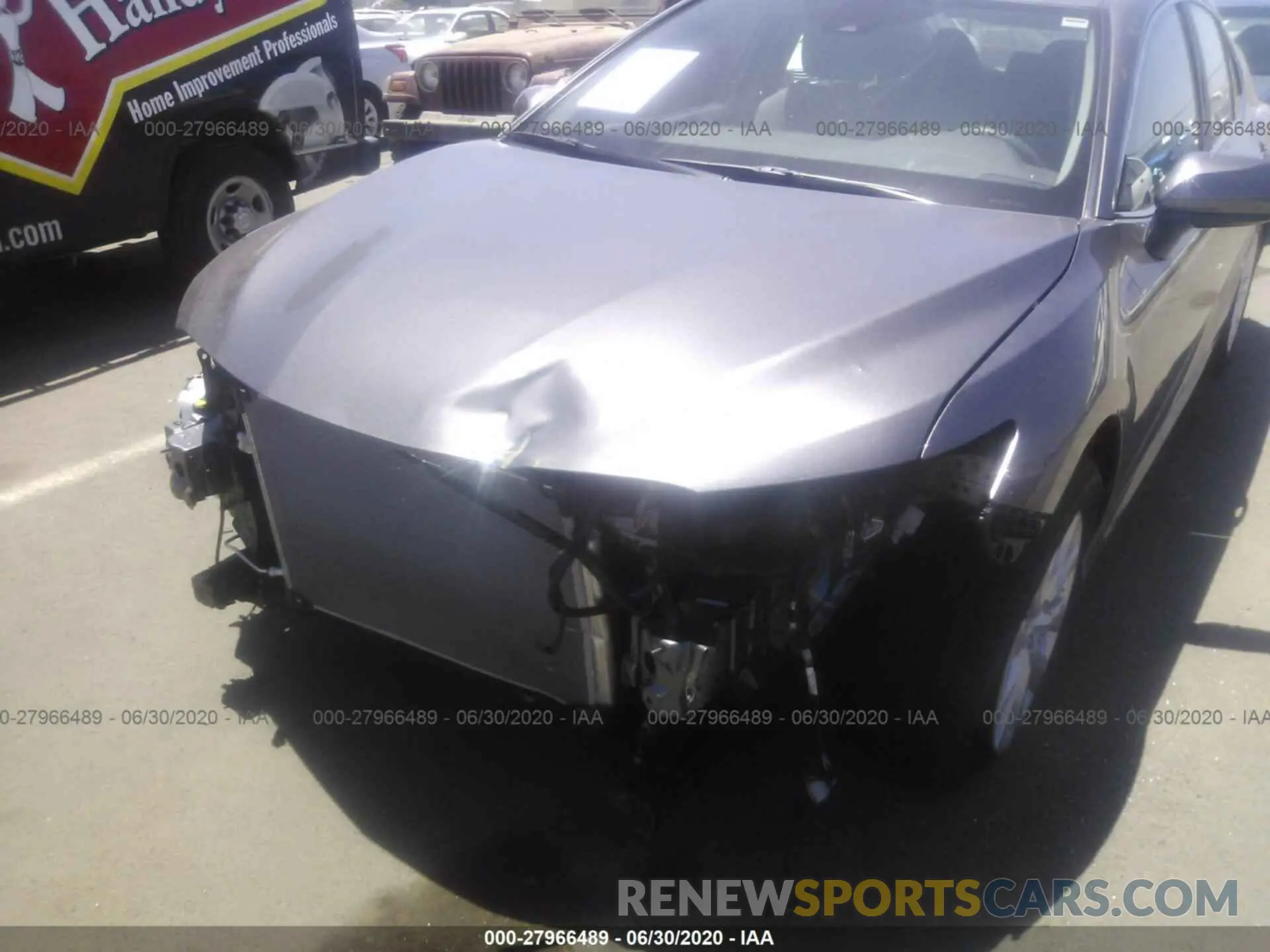 6 fotografías del automóvil dañado 4T1C11AK4LU309110 TOYOTA CAMRY 2020