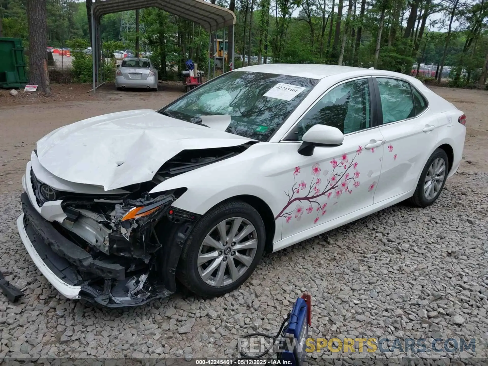 2 fotografías del automóvil dañado 4T1C11AK4LU316588 TOYOTA CAMRY 2020