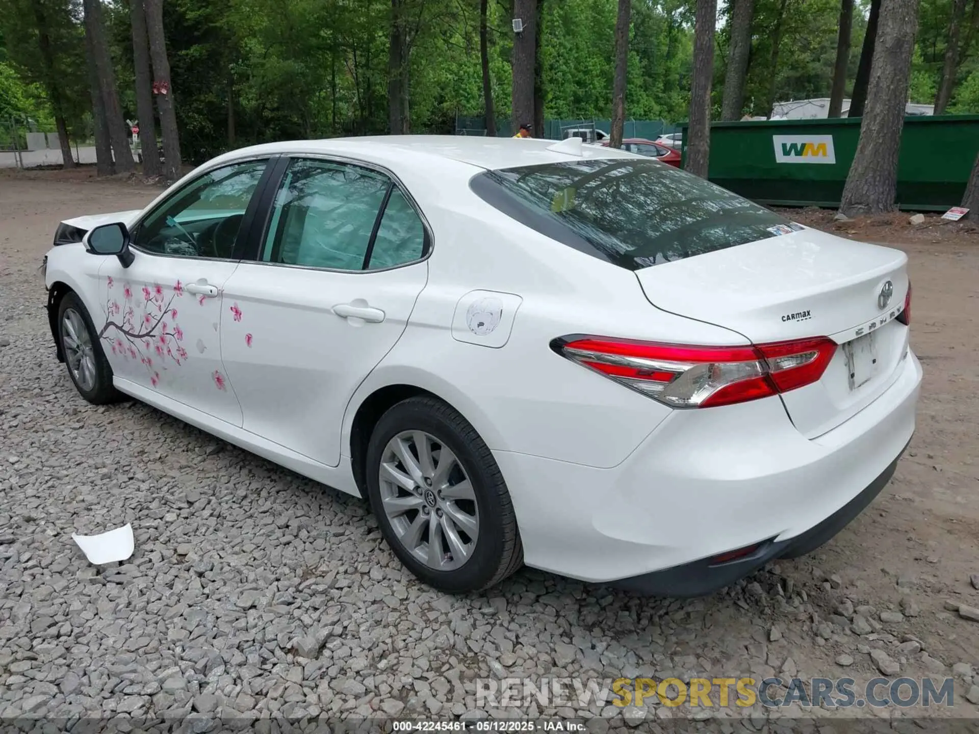3 fotografías del automóvil dañado 4T1C11AK4LU316588 TOYOTA CAMRY 2020