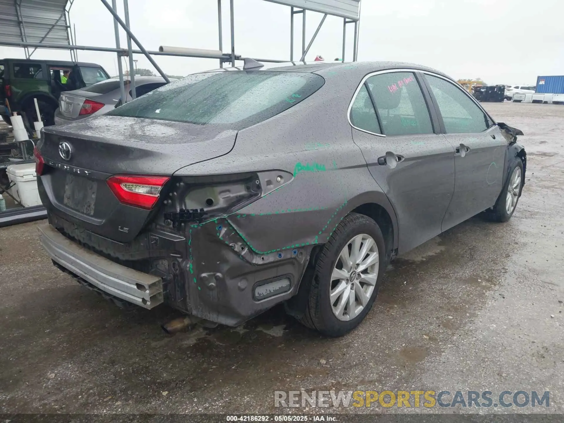 4 fotografías del automóvil dañado 4T1C11AK4LU331558 TOYOTA CAMRY 2020