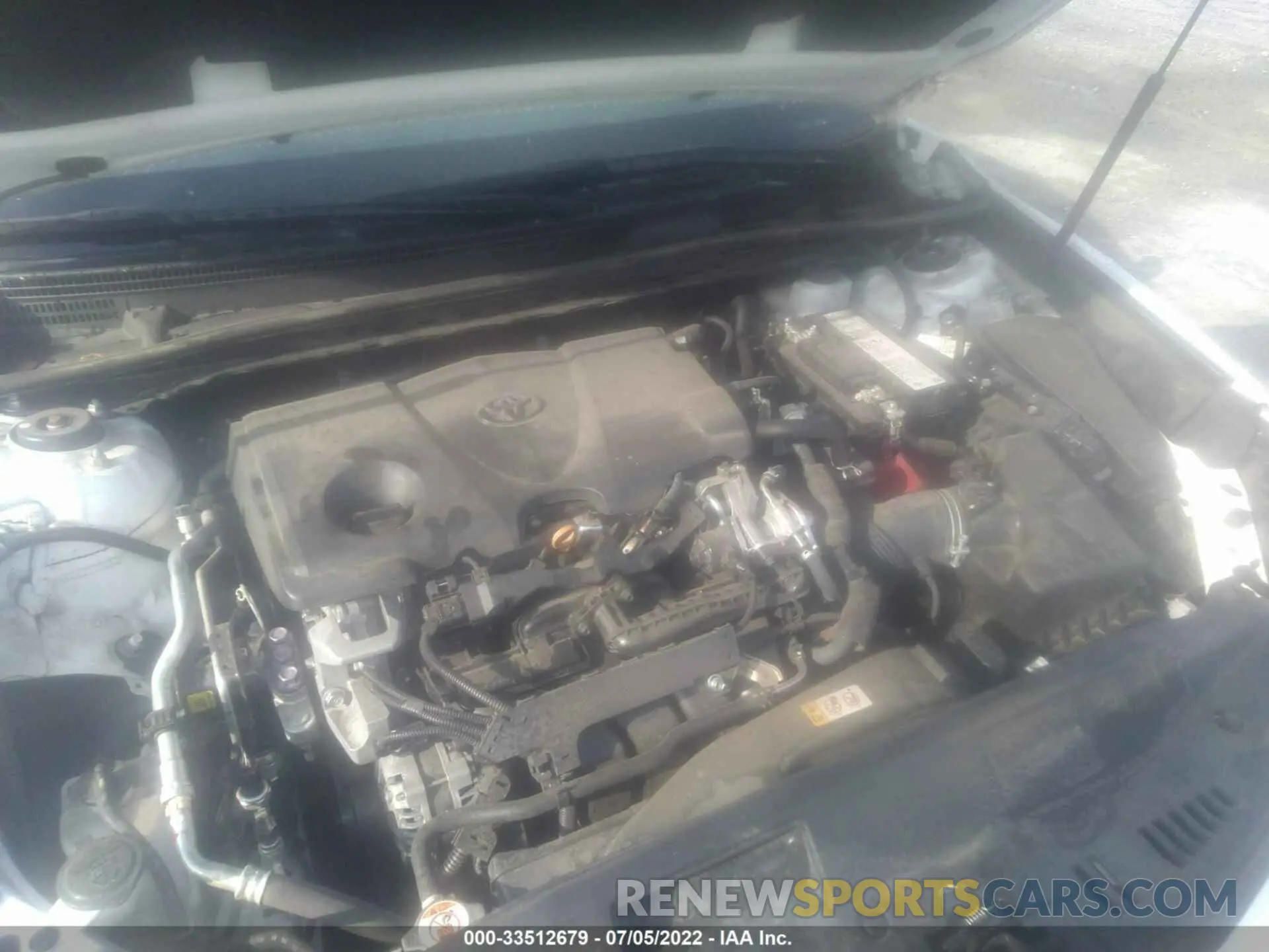 10 fotografías del automóvil dañado 4T1C11AK4LU334203 TOYOTA CAMRY 2020