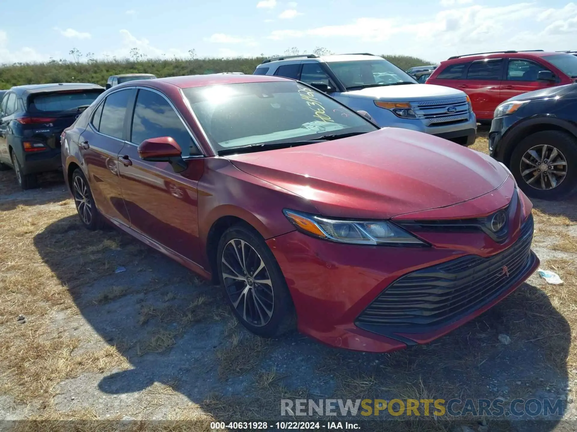 1 fotografías del automóvil dañado 4T1C11AK4LU344780 TOYOTA CAMRY 2020