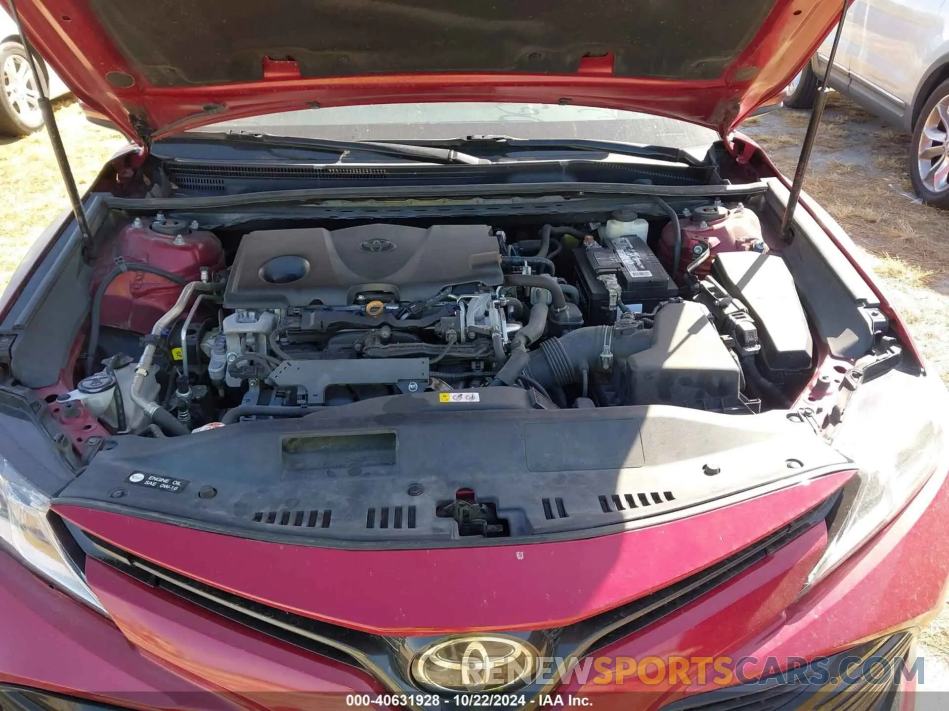 10 fotografías del automóvil dañado 4T1C11AK4LU344780 TOYOTA CAMRY 2020