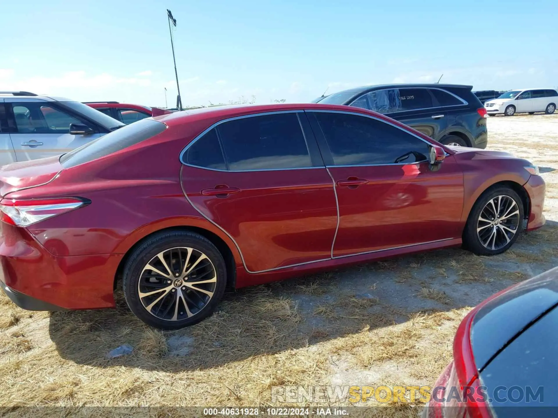 12 fotografías del automóvil dañado 4T1C11AK4LU344780 TOYOTA CAMRY 2020