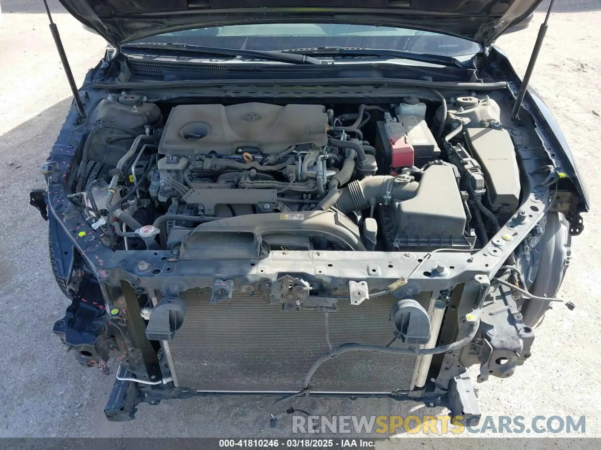 10 fotografías del automóvil dañado 4T1C11AK4LU345461 TOYOTA CAMRY 2020