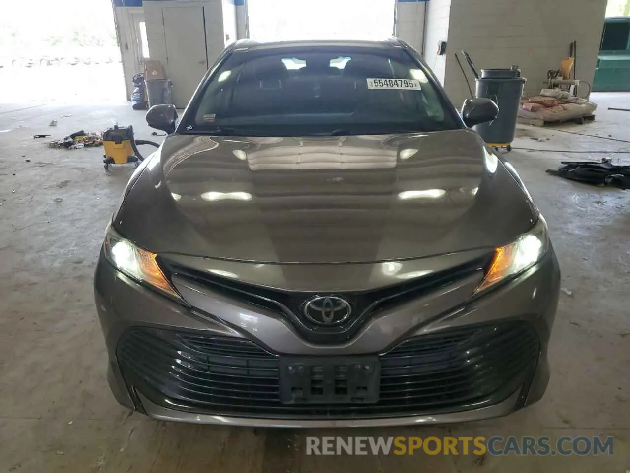 5 fotografías del automóvil dañado 4T1C11AK4LU875798 TOYOTA CAMRY 2020