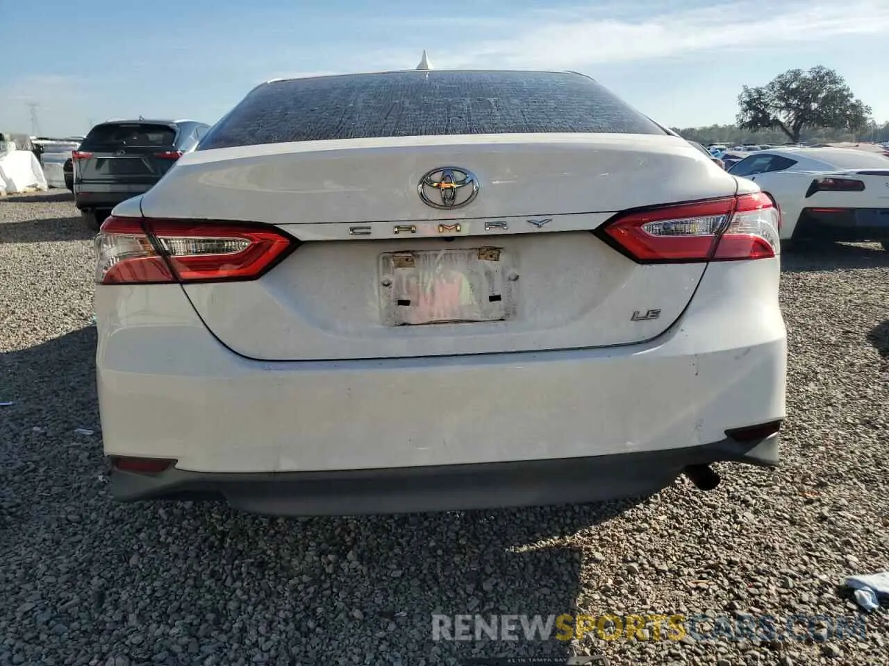 6 fotografías del automóvil dañado 4T1C11AK4LU889779 TOYOTA CAMRY 2020