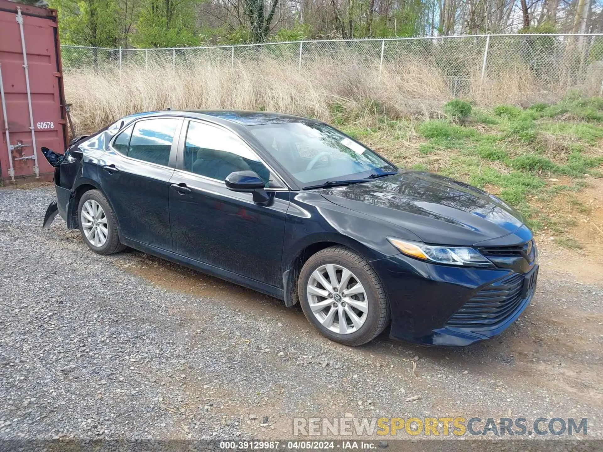 1 fotografías del automóvil dañado 4T1C11AK4LU900666 TOYOTA CAMRY 2020