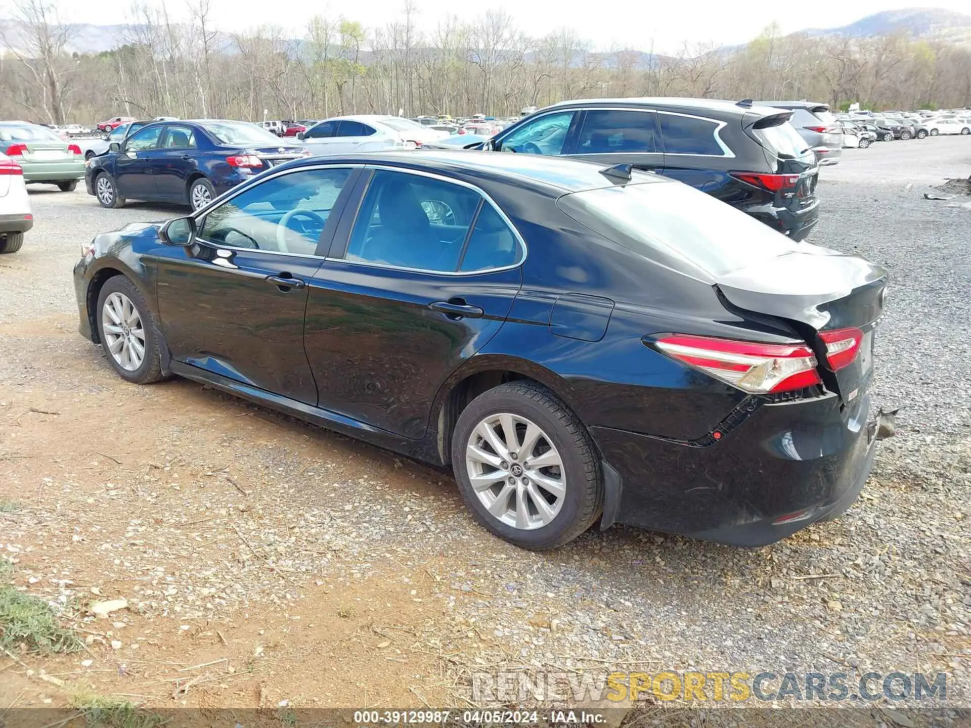 3 fotografías del automóvil dañado 4T1C11AK4LU900666 TOYOTA CAMRY 2020