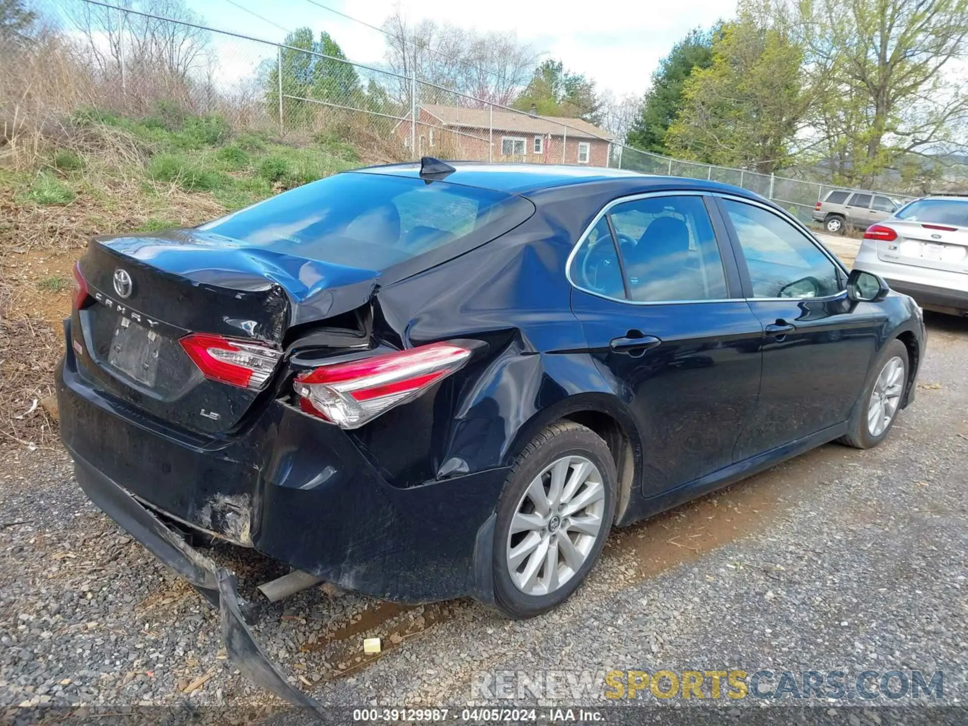 6 fotografías del automóvil dañado 4T1C11AK4LU900666 TOYOTA CAMRY 2020