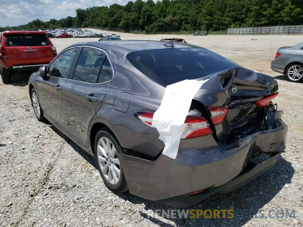 3 fotografías del automóvil dañado 4T1C11AK4LU914390 TOYOTA CAMRY 2020