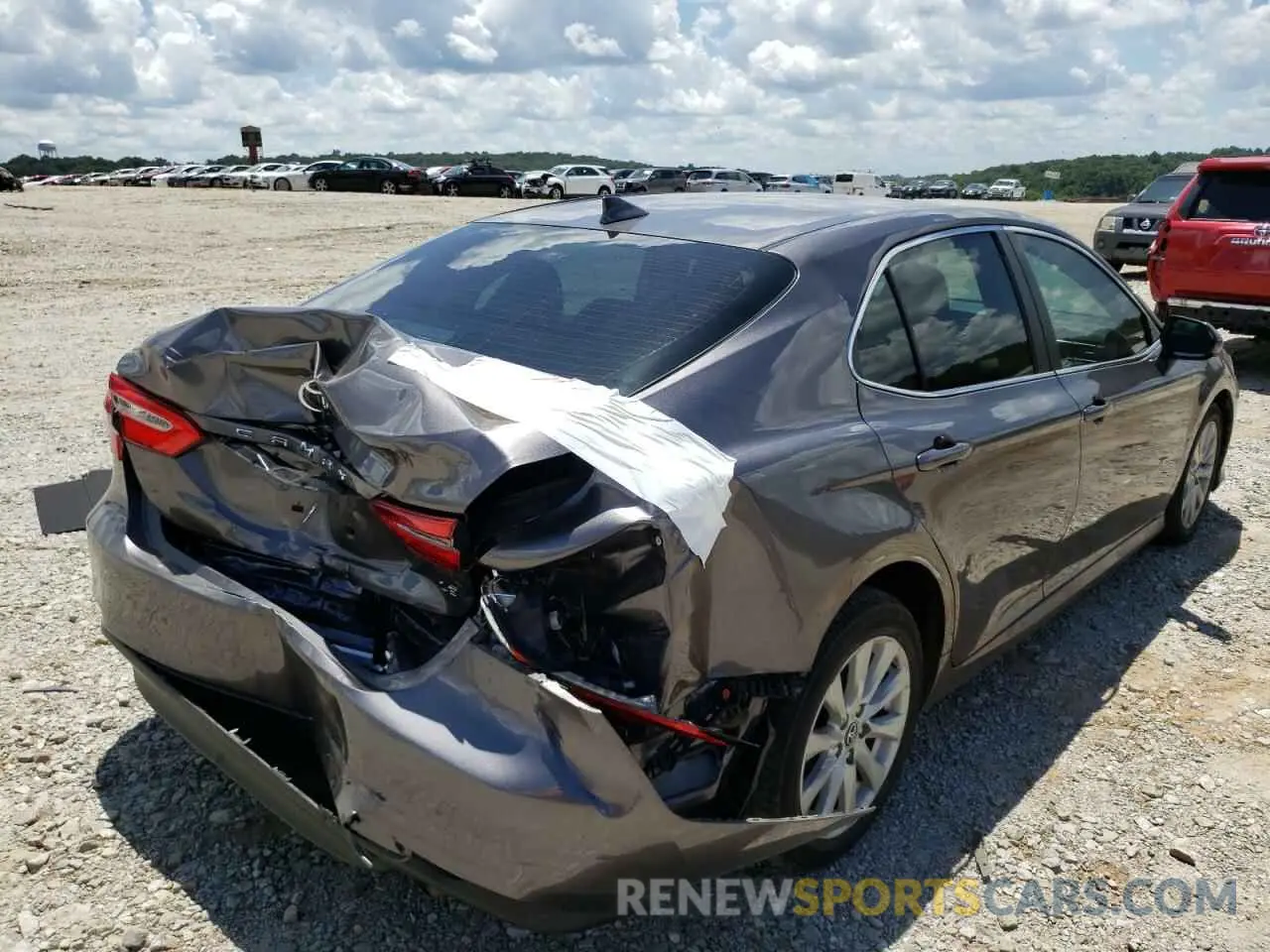 4 fotografías del automóvil dañado 4T1C11AK4LU914390 TOYOTA CAMRY 2020