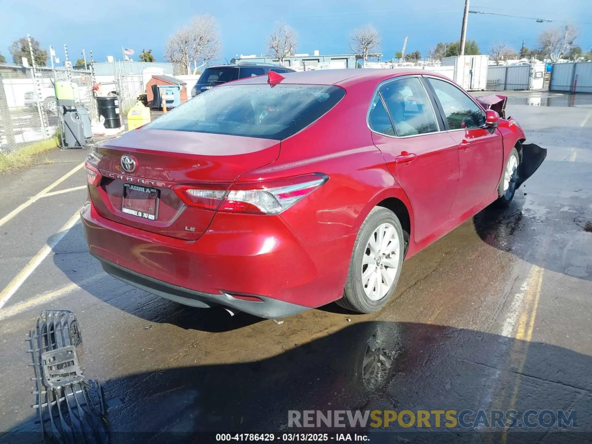 4 fotografías del automóvil dañado 4T1C11AK4LU916494 TOYOTA CAMRY 2020