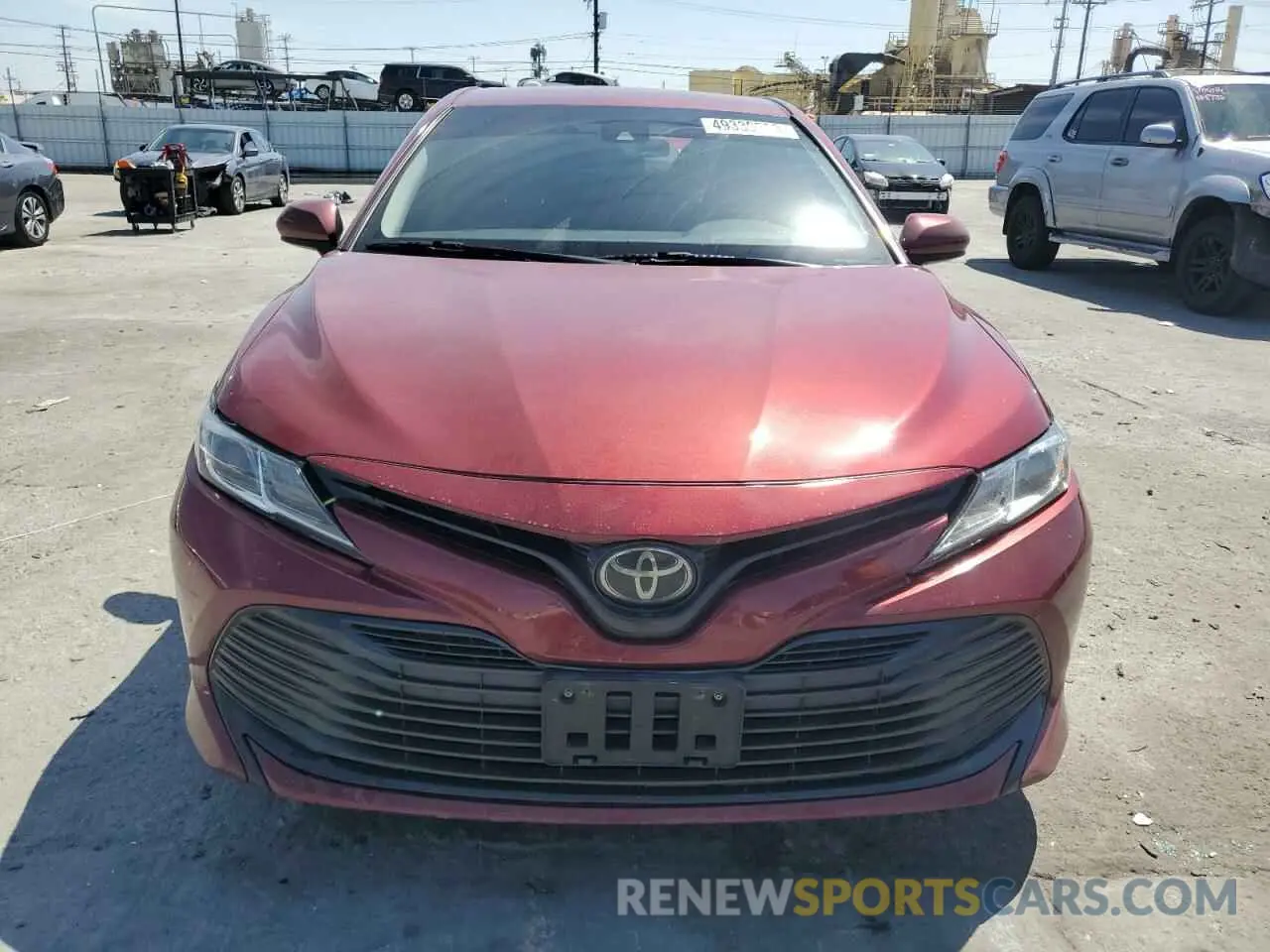 5 fotografías del automóvil dañado 4T1C11AK4LU917886 TOYOTA CAMRY 2020