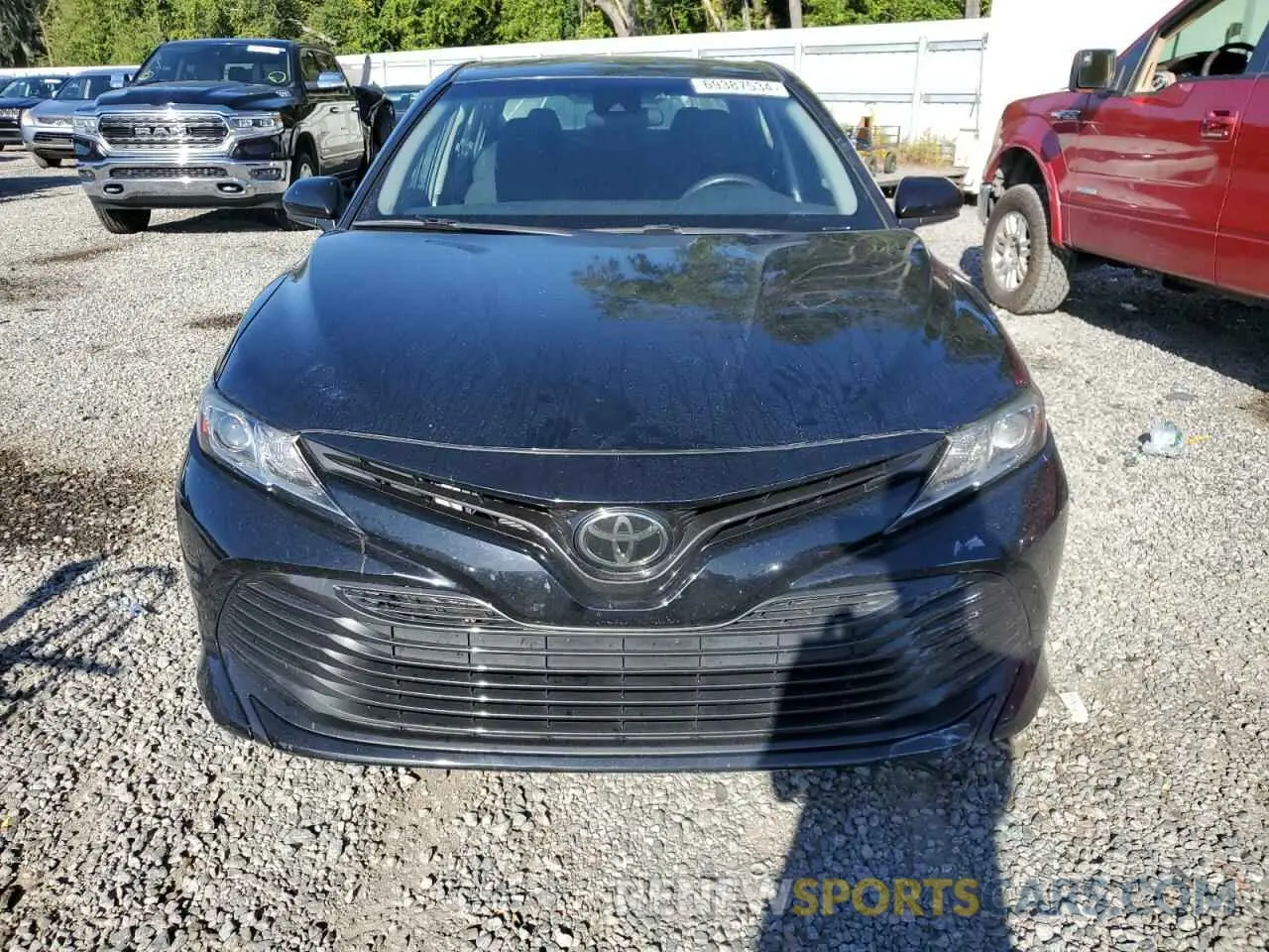 5 fotografías del automóvil dañado 4T1C11AK4LU932162 TOYOTA CAMRY 2020