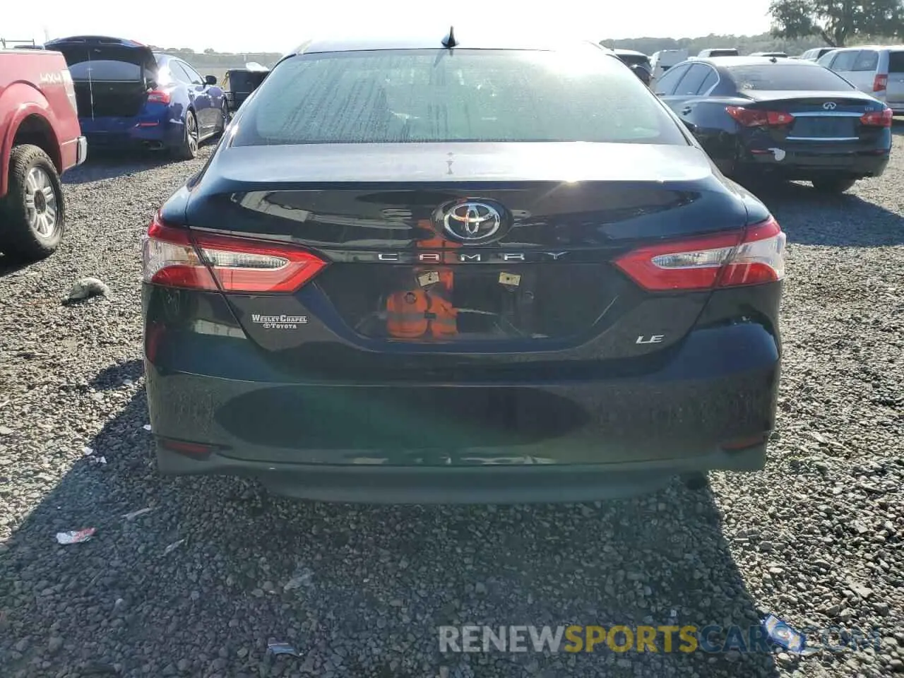 6 fotografías del automóvil dañado 4T1C11AK4LU932162 TOYOTA CAMRY 2020