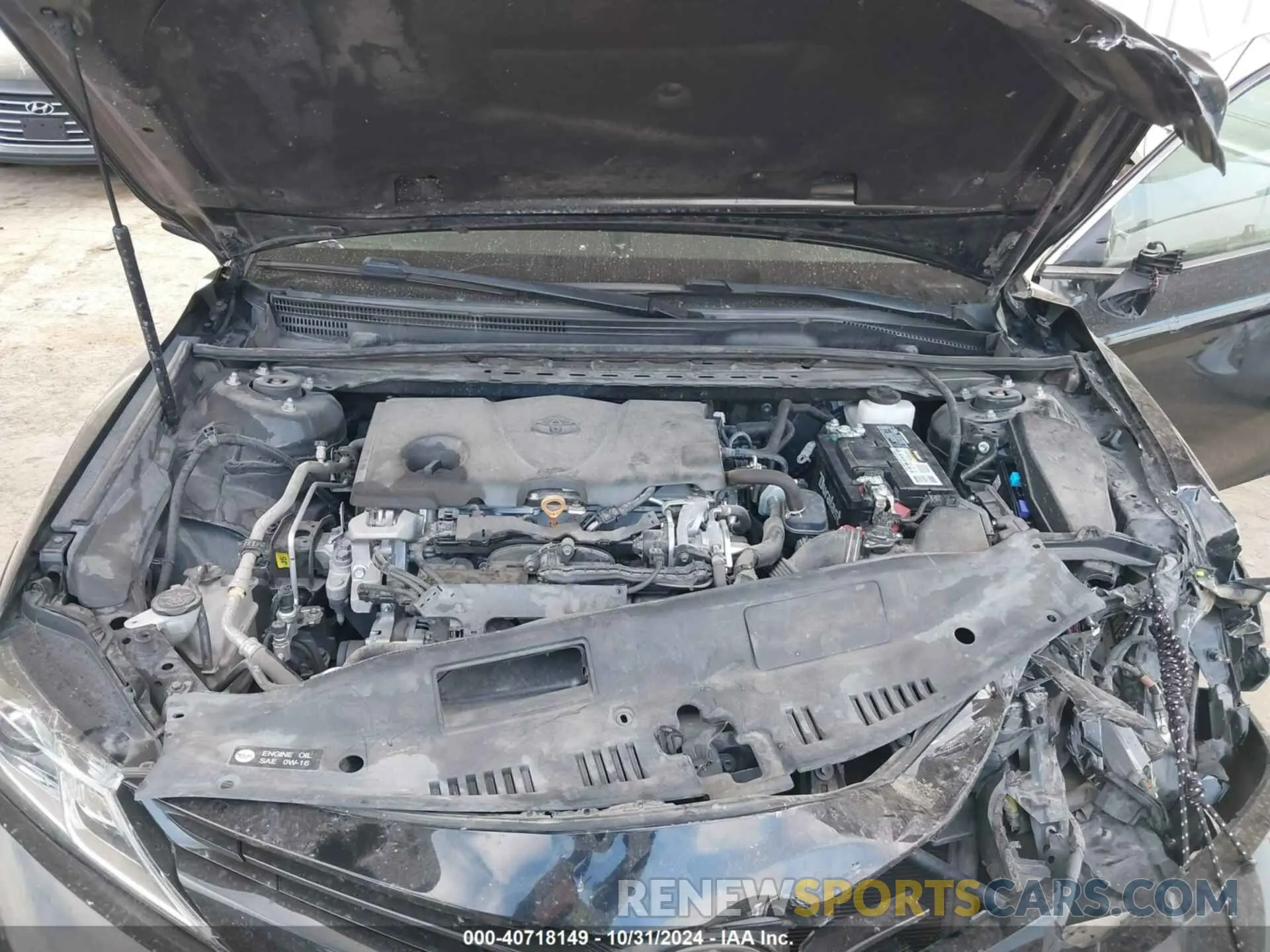 10 fotografías del automóvil dañado 4T1C11AK4LU933960 TOYOTA CAMRY 2020