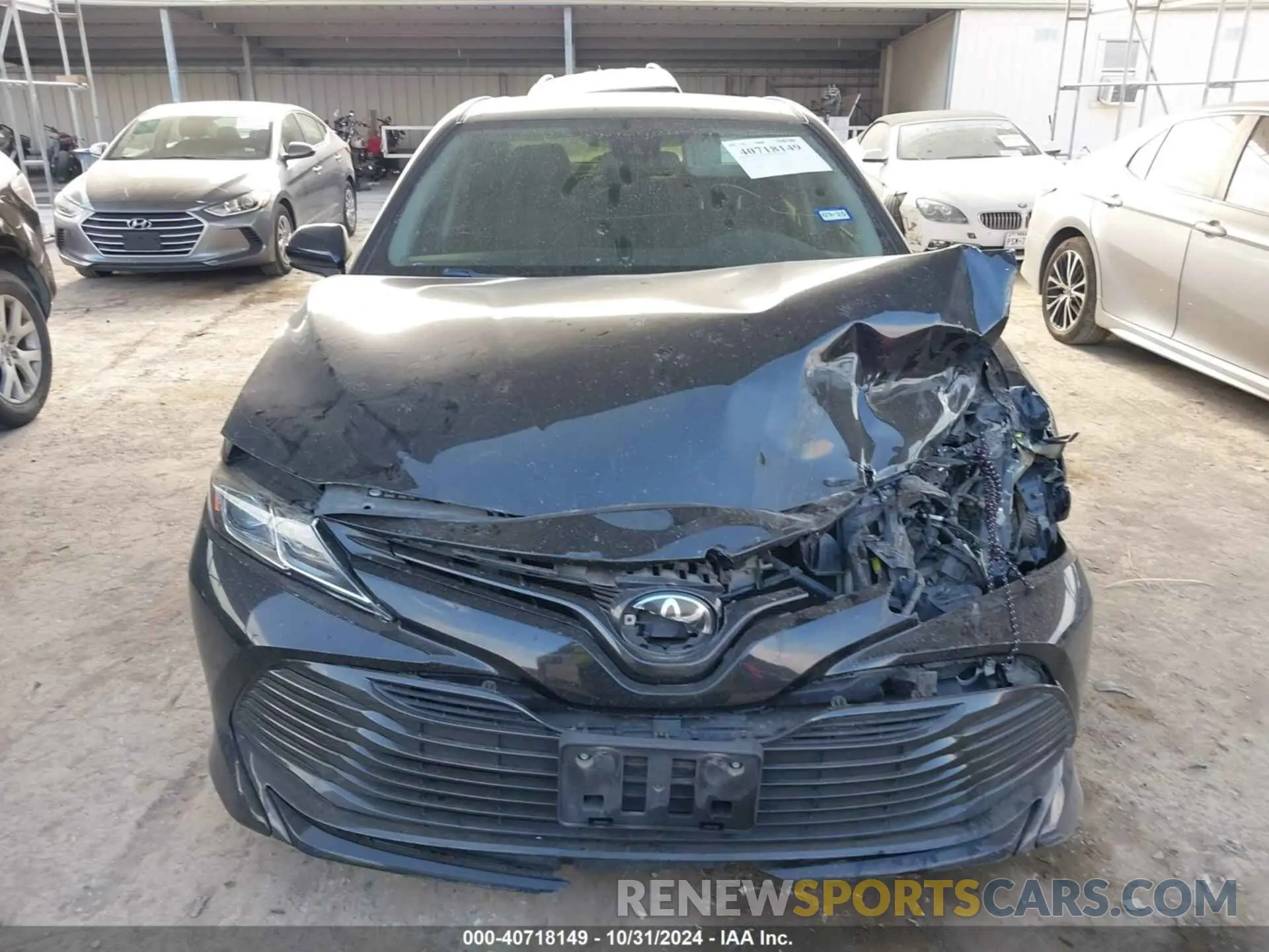 12 fotografías del automóvil dañado 4T1C11AK4LU933960 TOYOTA CAMRY 2020