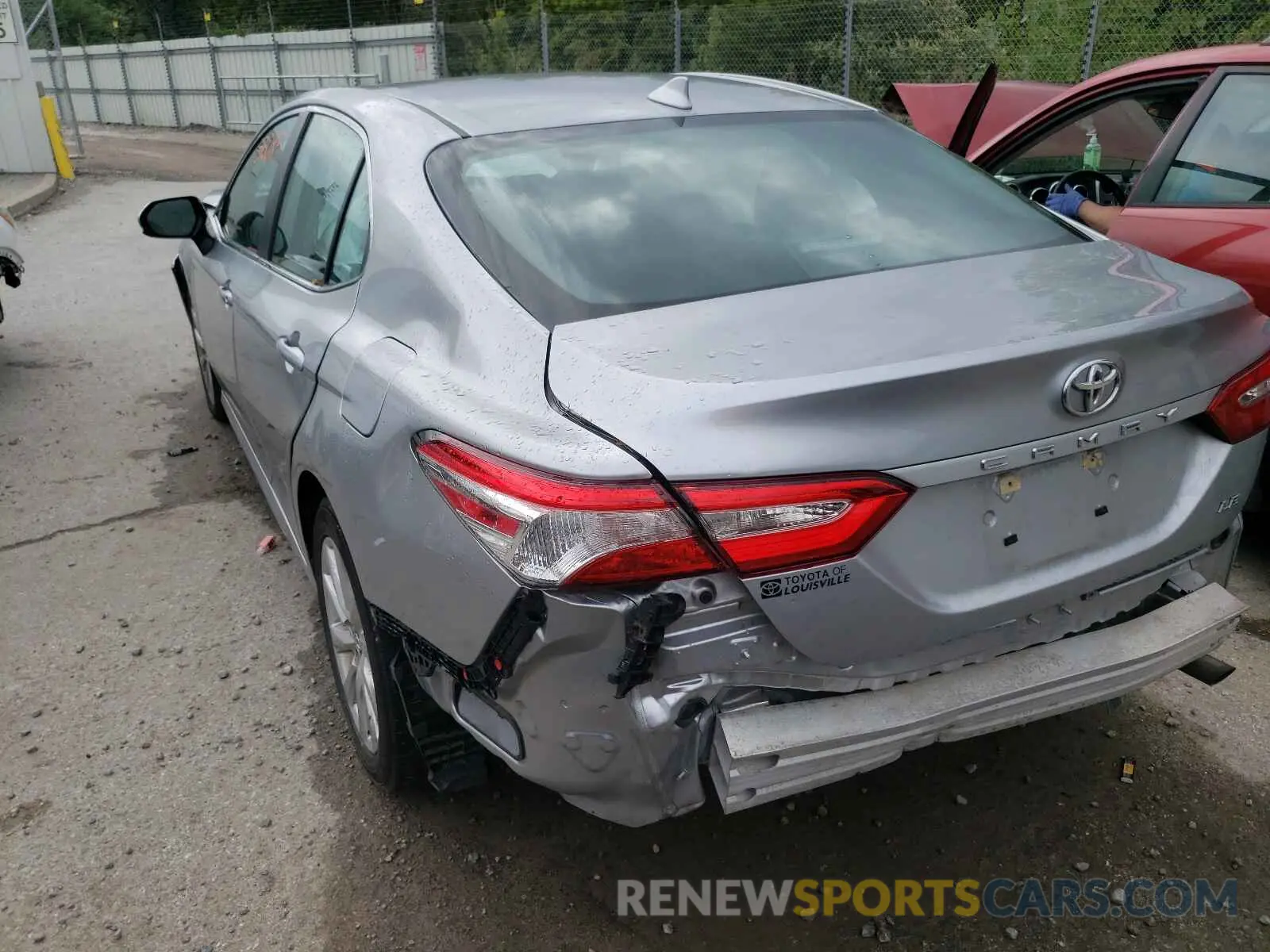3 fotografías del automóvil dañado 4T1C11AK4LU939595 TOYOTA CAMRY 2020