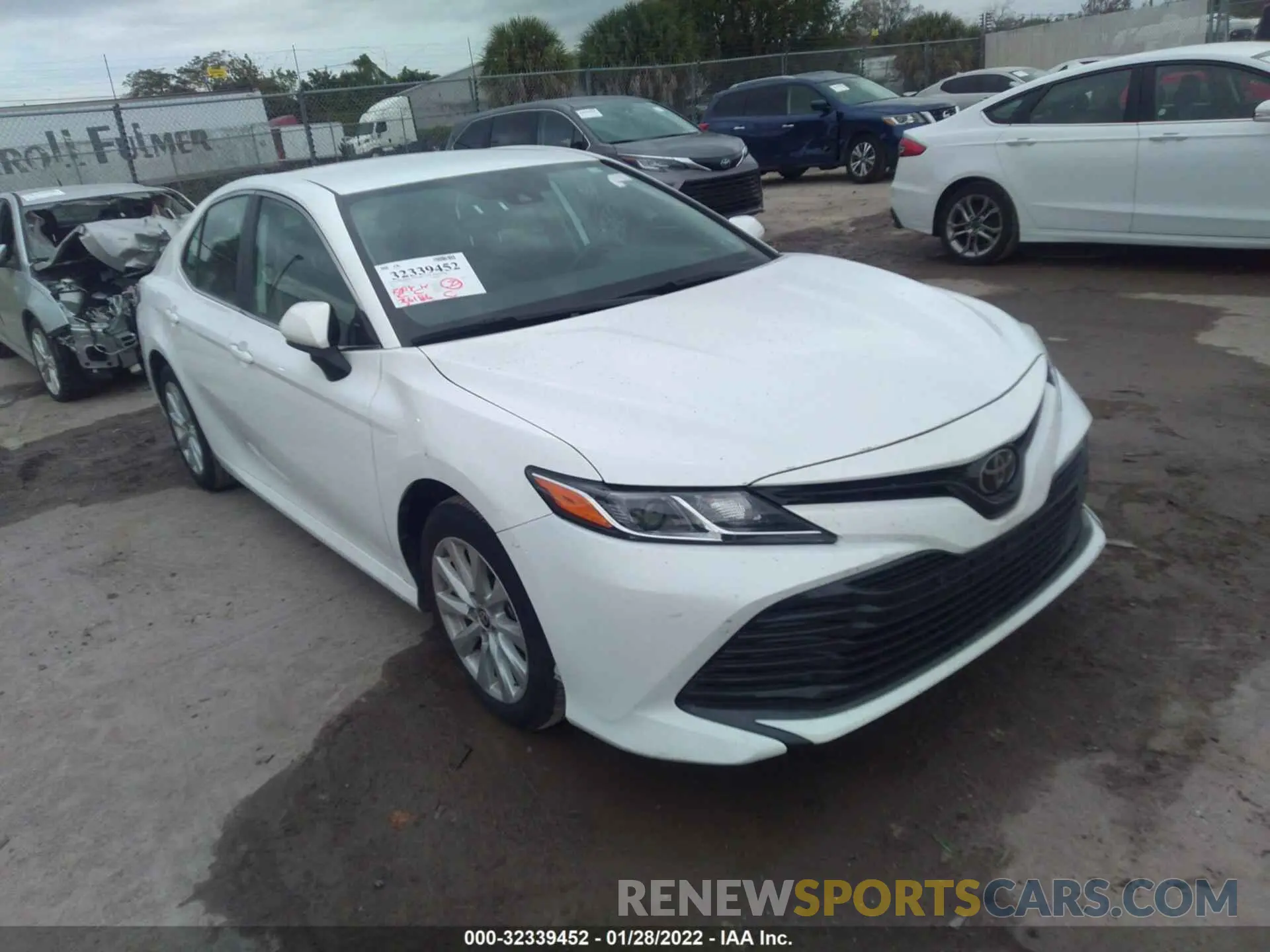 1 fotografías del automóvil dañado 4T1C11AK4LU946739 TOYOTA CAMRY 2020