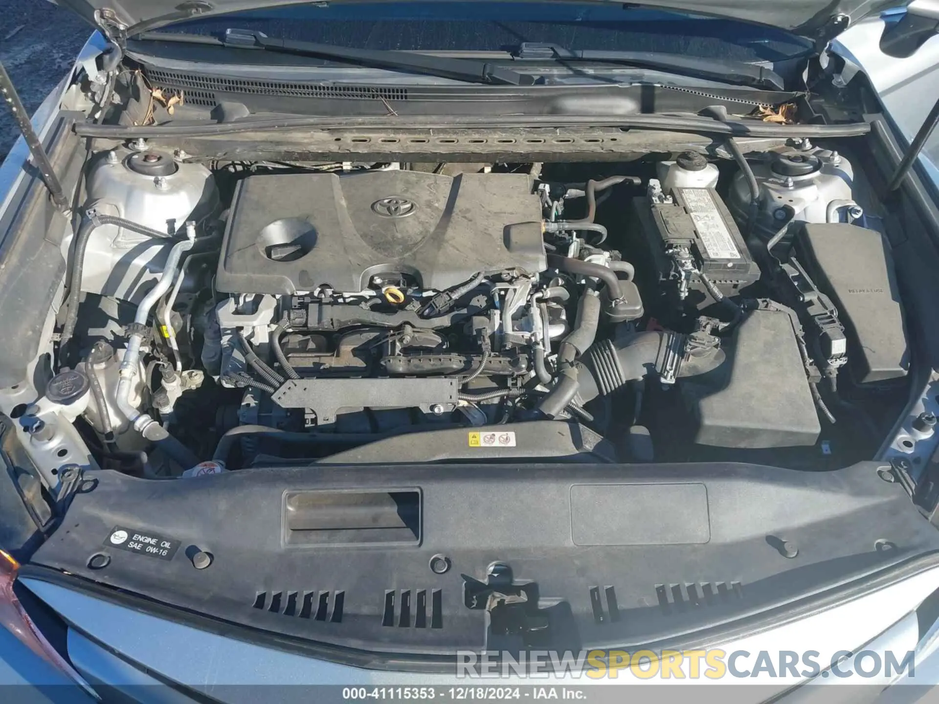10 fotografías del automóvil dañado 4T1C11AK4LU970295 TOYOTA CAMRY 2020