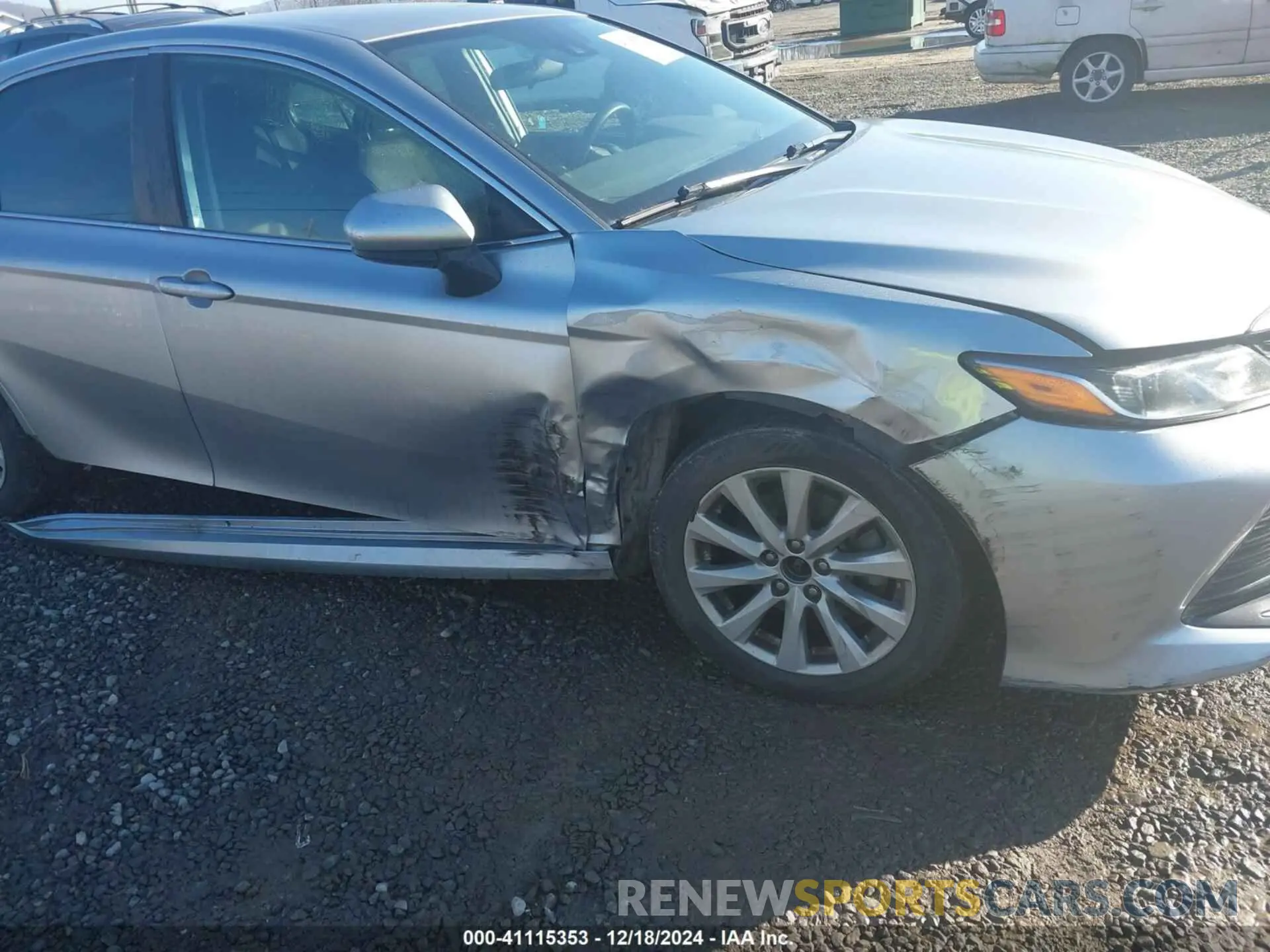 6 fotografías del automóvil dañado 4T1C11AK4LU970295 TOYOTA CAMRY 2020