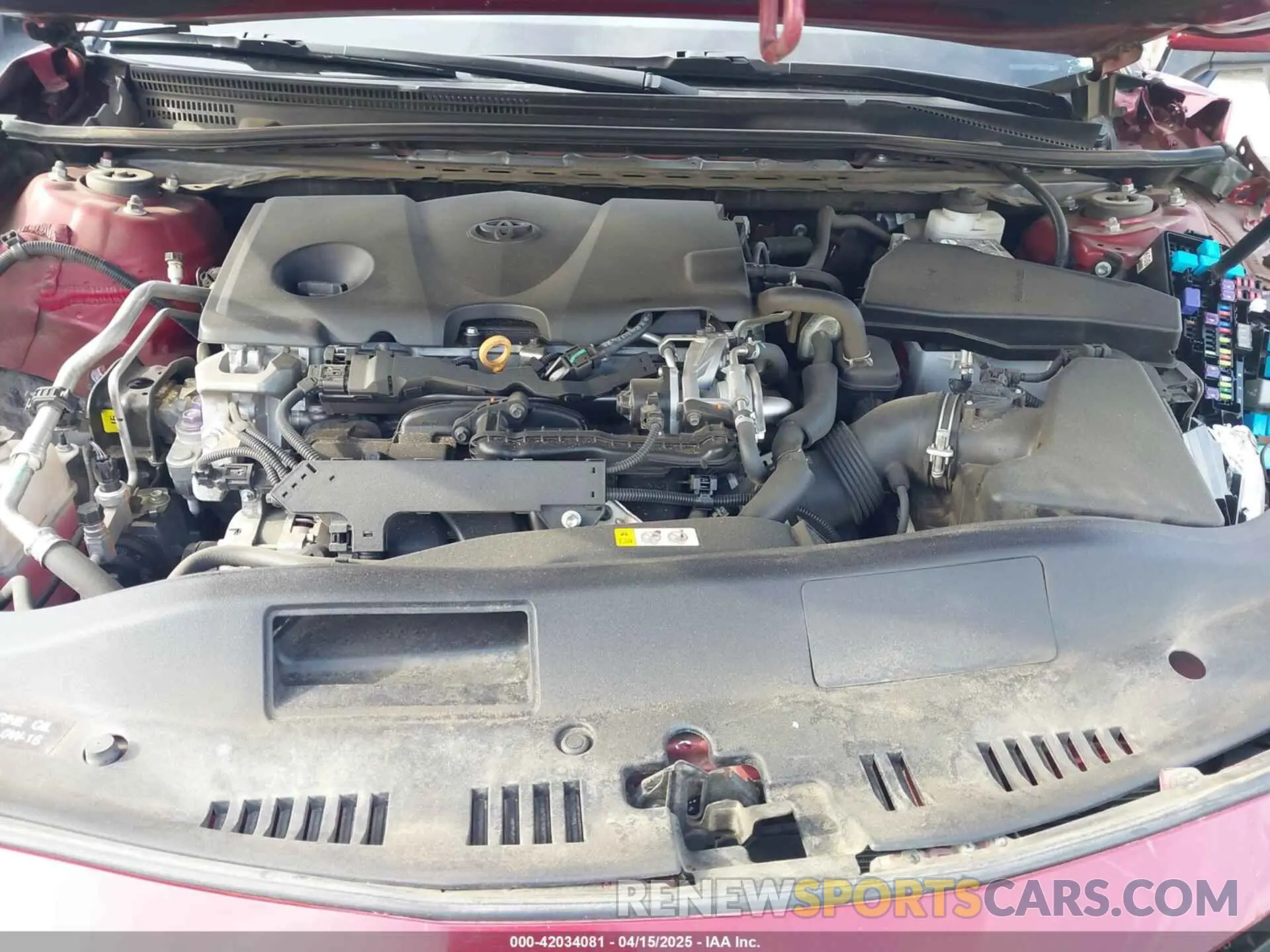10 fotografías del automóvil dañado 4T1C11AK5LU335103 TOYOTA CAMRY 2020