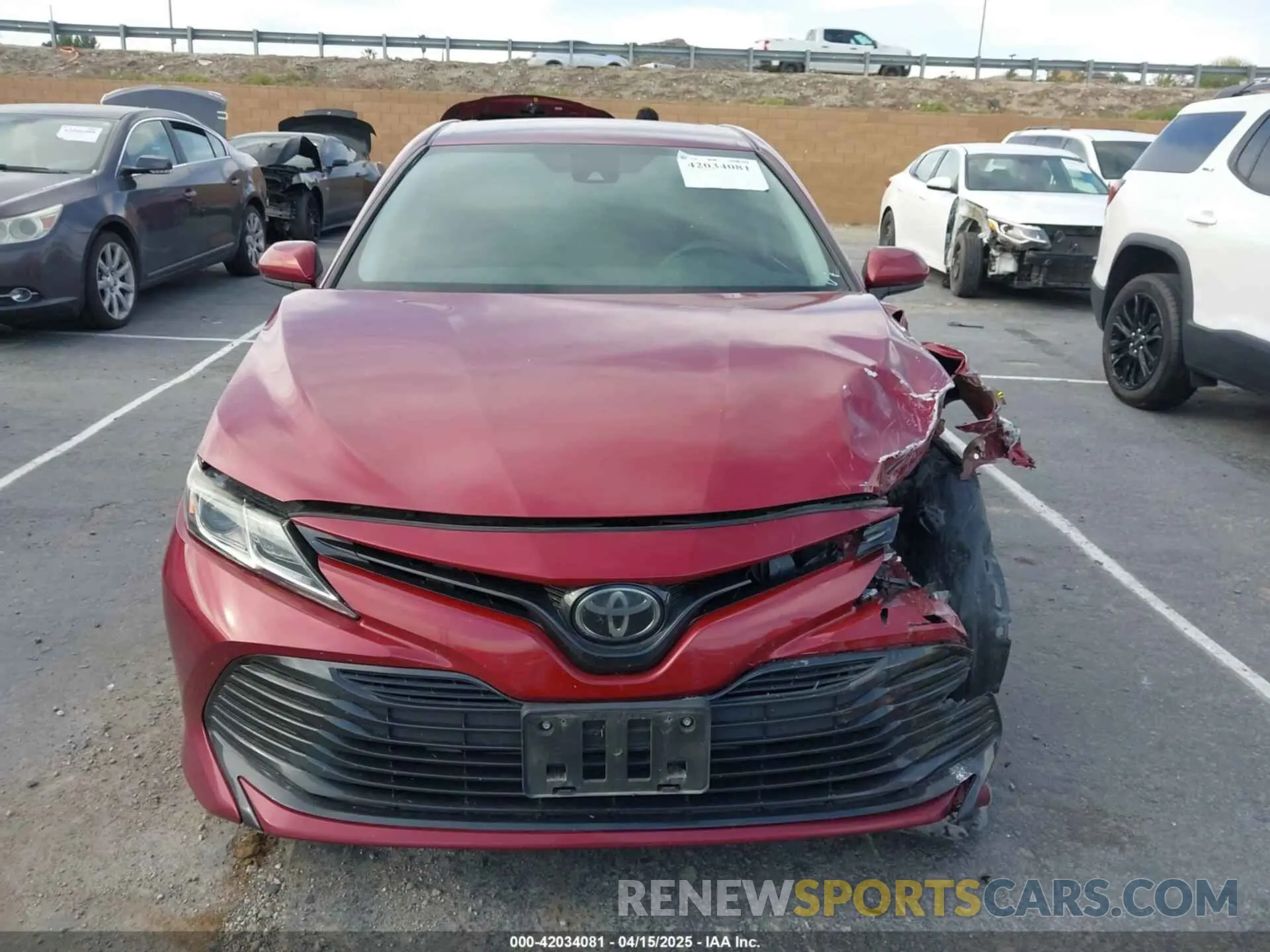 12 fotografías del automóvil dañado 4T1C11AK5LU335103 TOYOTA CAMRY 2020