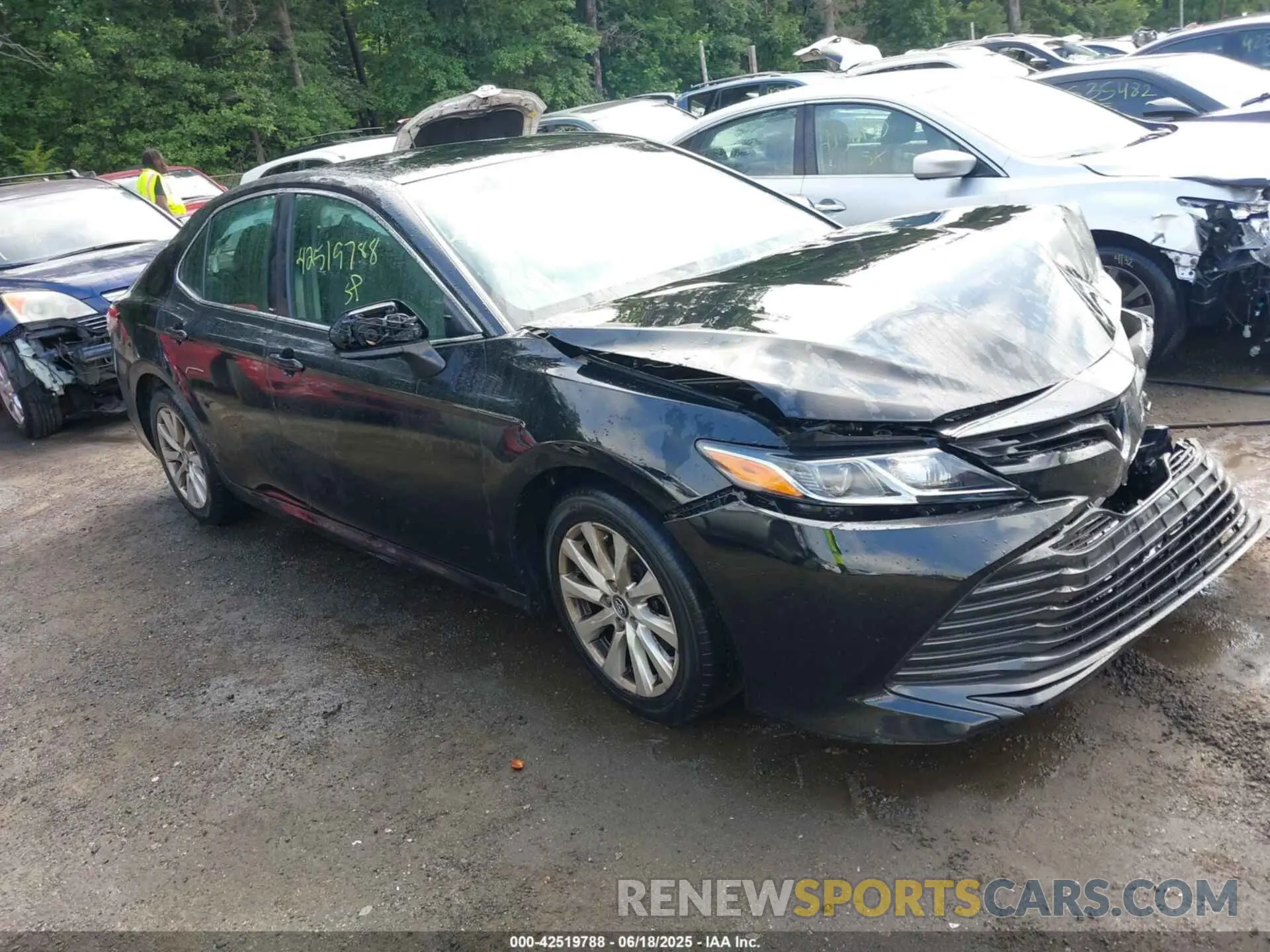 1 fotografías del automóvil dañado 4T1C11AK5LU352631 TOYOTA CAMRY 2020