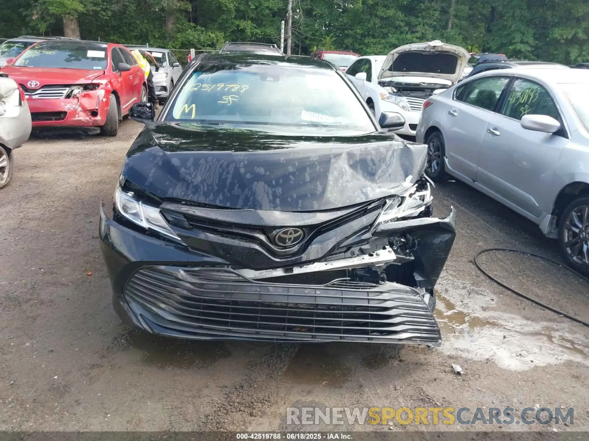 12 fotografías del automóvil dañado 4T1C11AK5LU352631 TOYOTA CAMRY 2020