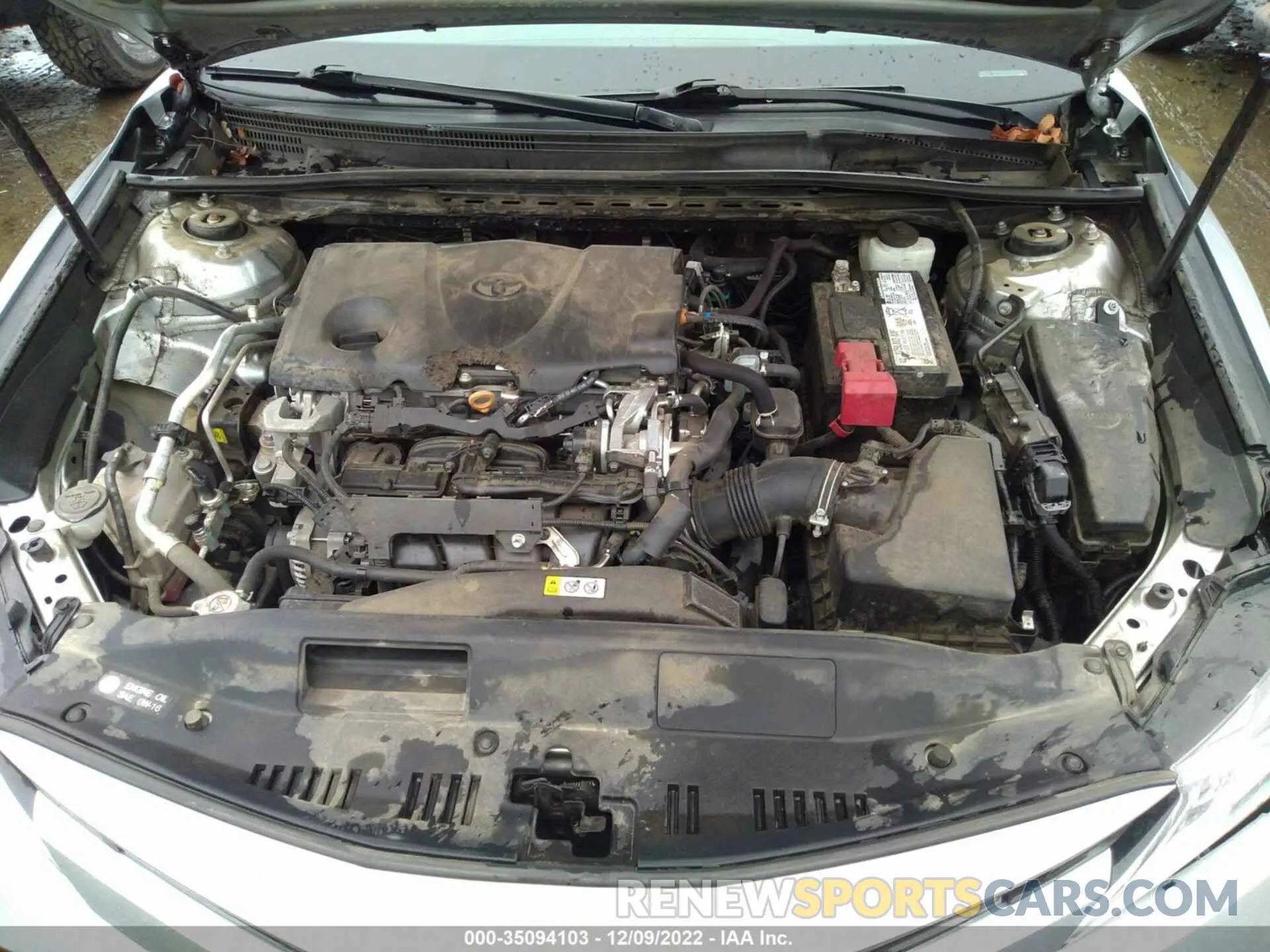 10 fotografías del automóvil dañado 4T1C11AK5LU362950 TOYOTA CAMRY 2020