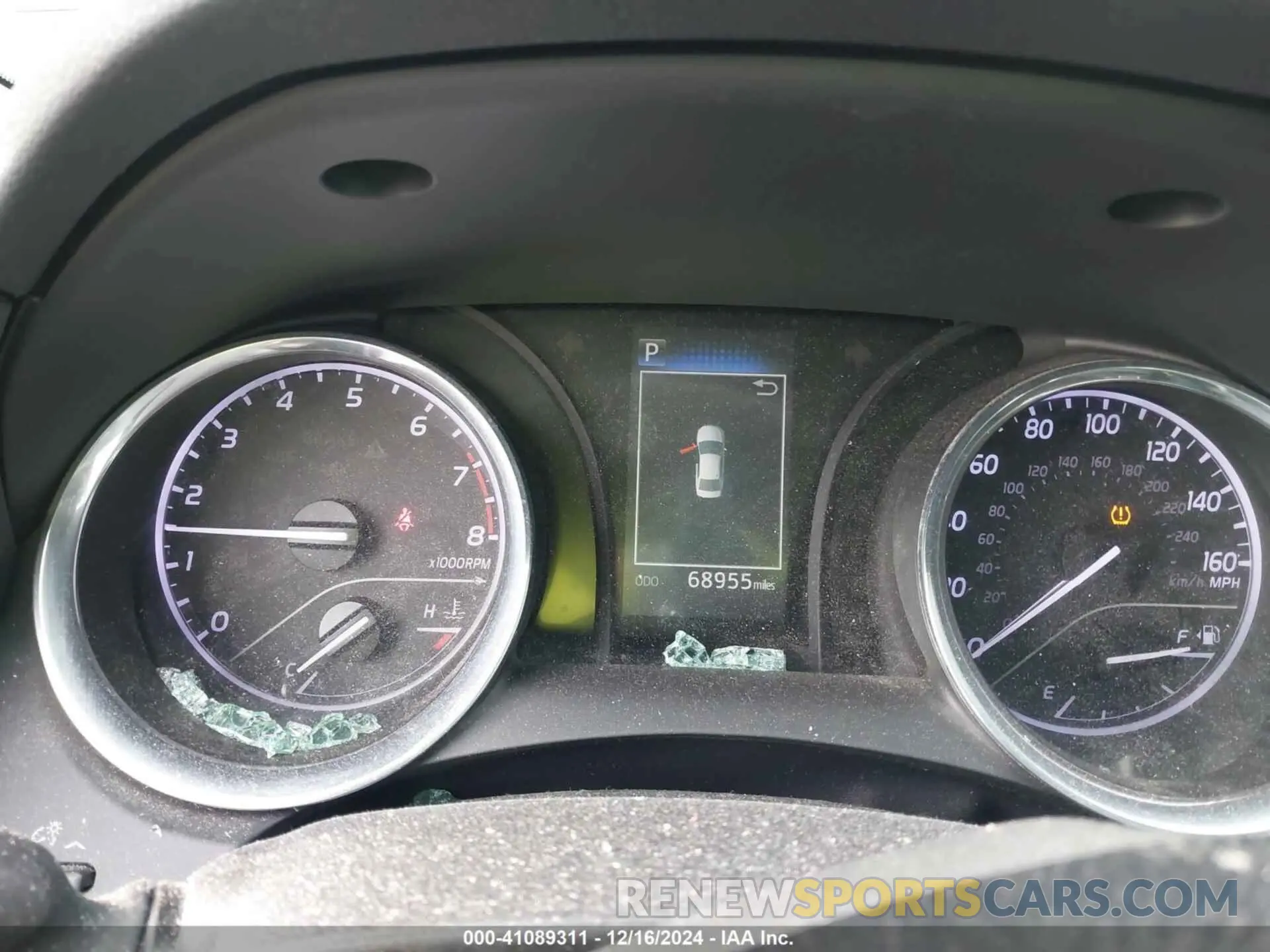 7 fotografías del automóvil dañado 4T1C11AK5LU860761 TOYOTA CAMRY 2020