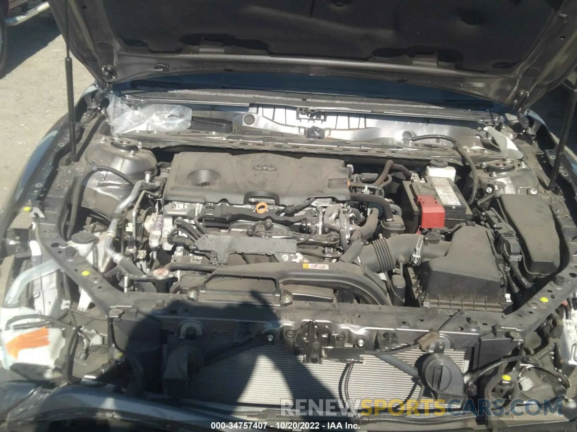 10 fotografías del automóvil dañado 4T1C11AK5LU904192 TOYOTA CAMRY 2020