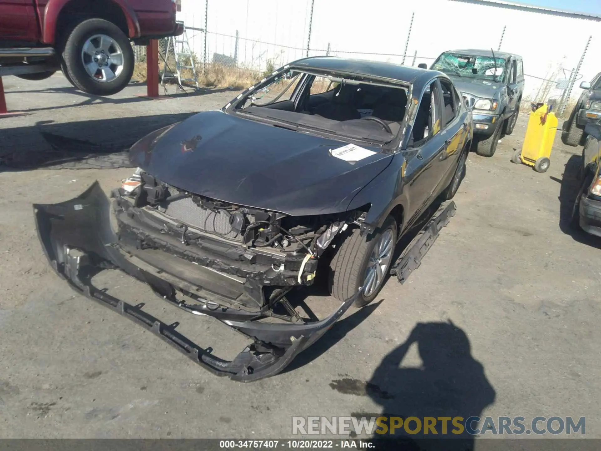 6 fotografías del automóvil dañado 4T1C11AK5LU904192 TOYOTA CAMRY 2020