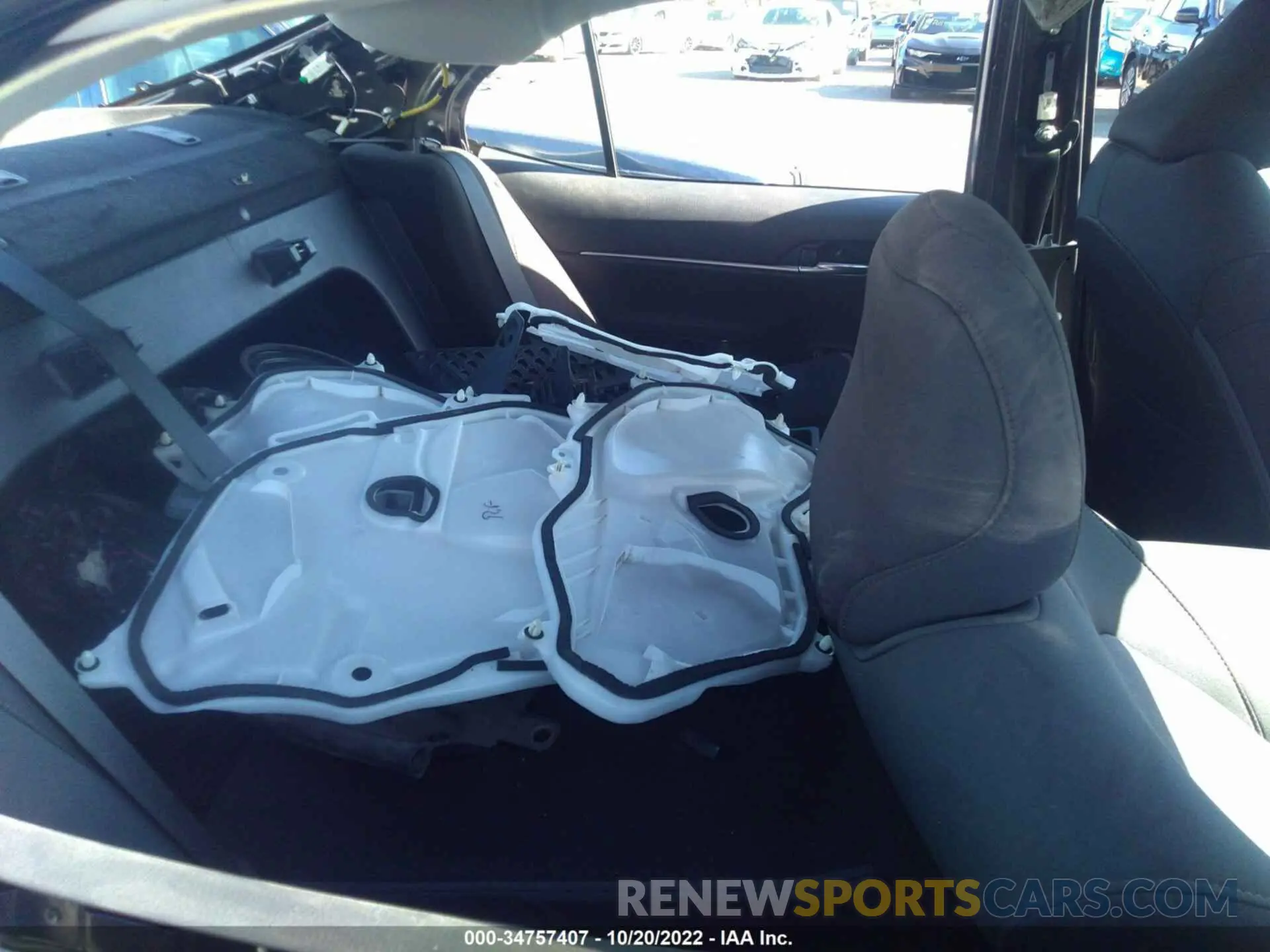 8 fotografías del automóvil dañado 4T1C11AK5LU904192 TOYOTA CAMRY 2020
