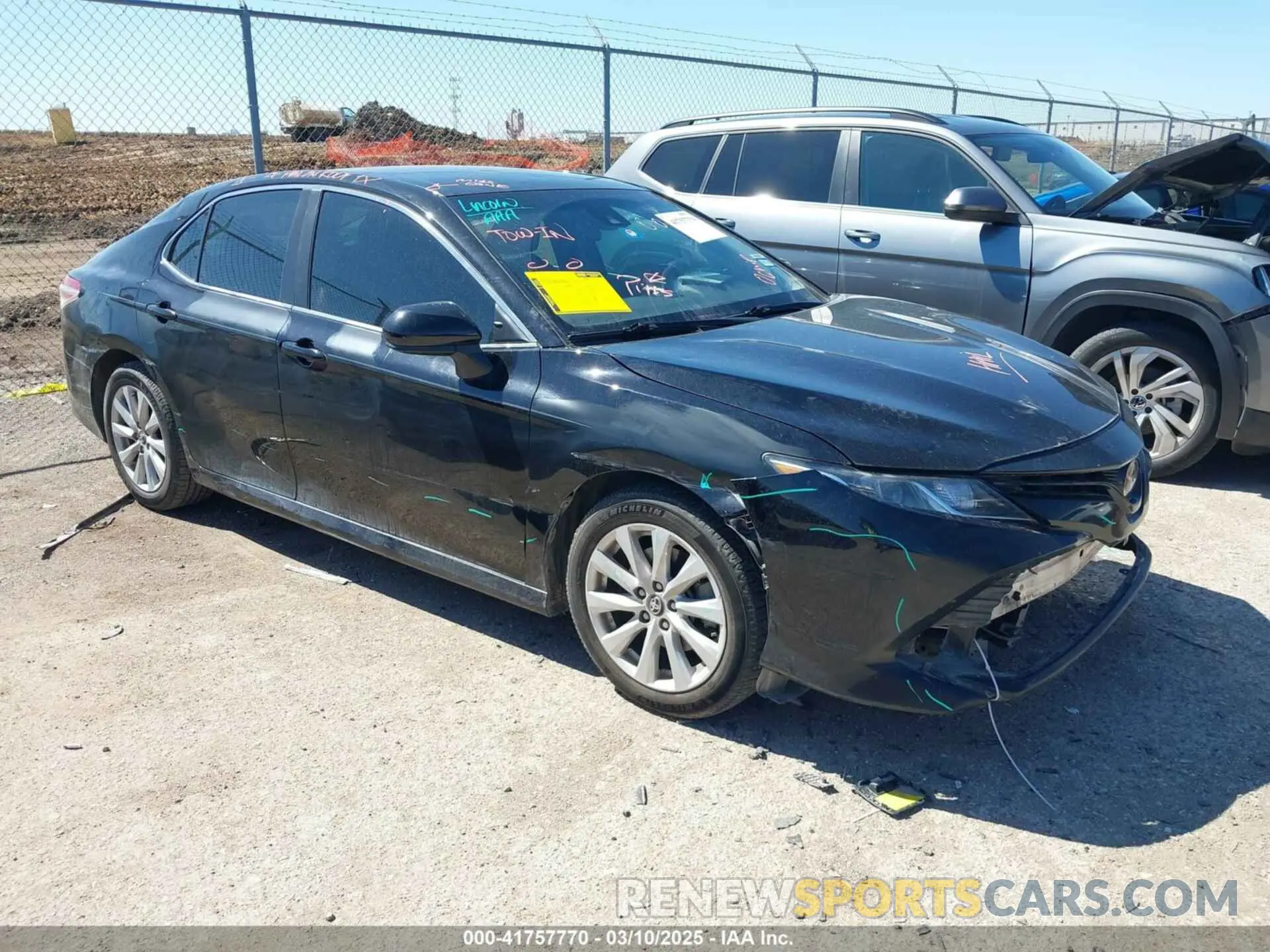 1 fotografías del automóvil dañado 4T1C11AK5LU938441 TOYOTA CAMRY 2020