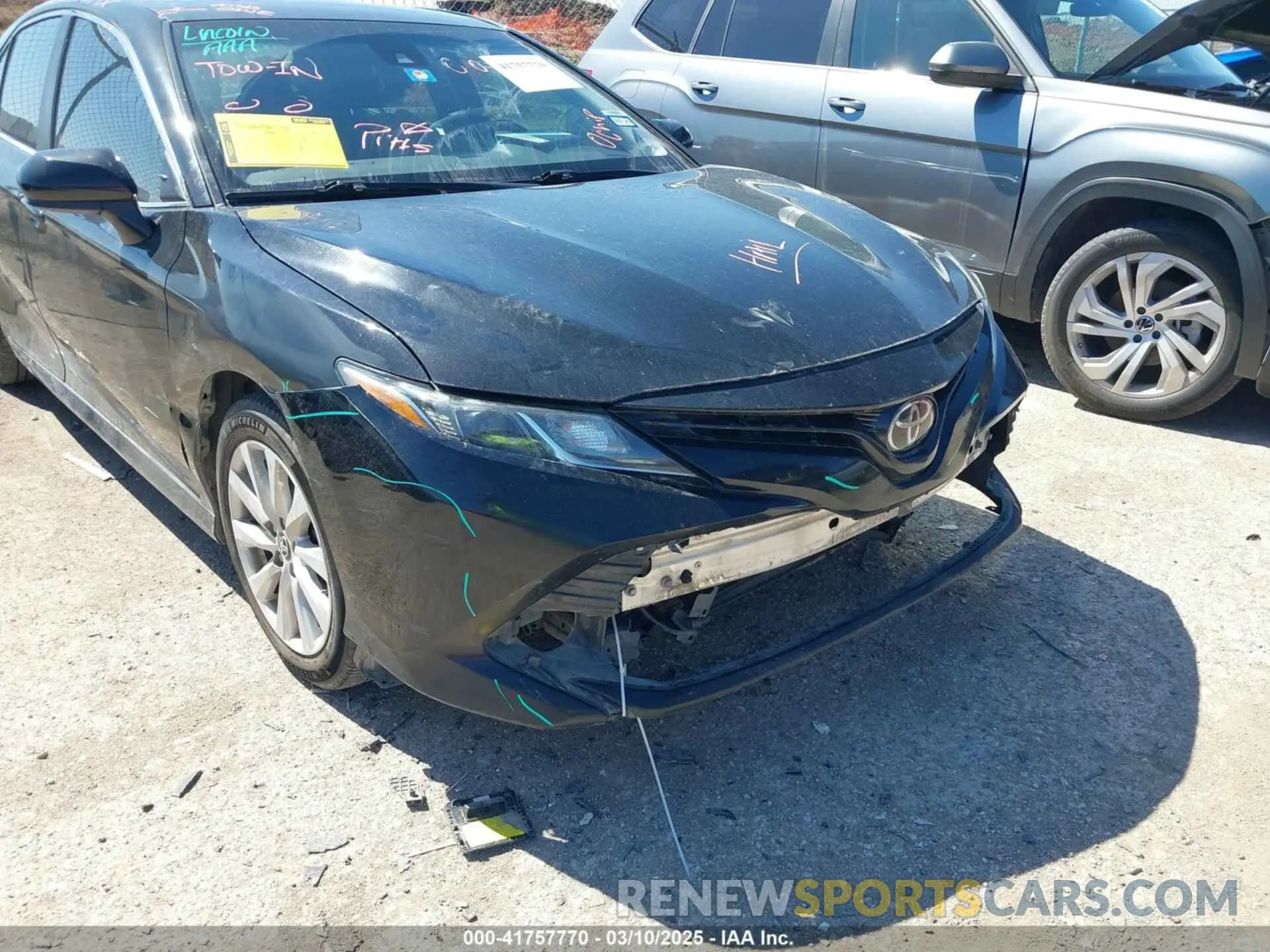 6 fotografías del automóvil dañado 4T1C11AK5LU938441 TOYOTA CAMRY 2020