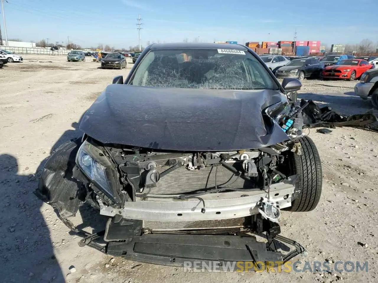 5 fotografías del automóvil dañado 4T1C11AK5LU993360 TOYOTA CAMRY 2020