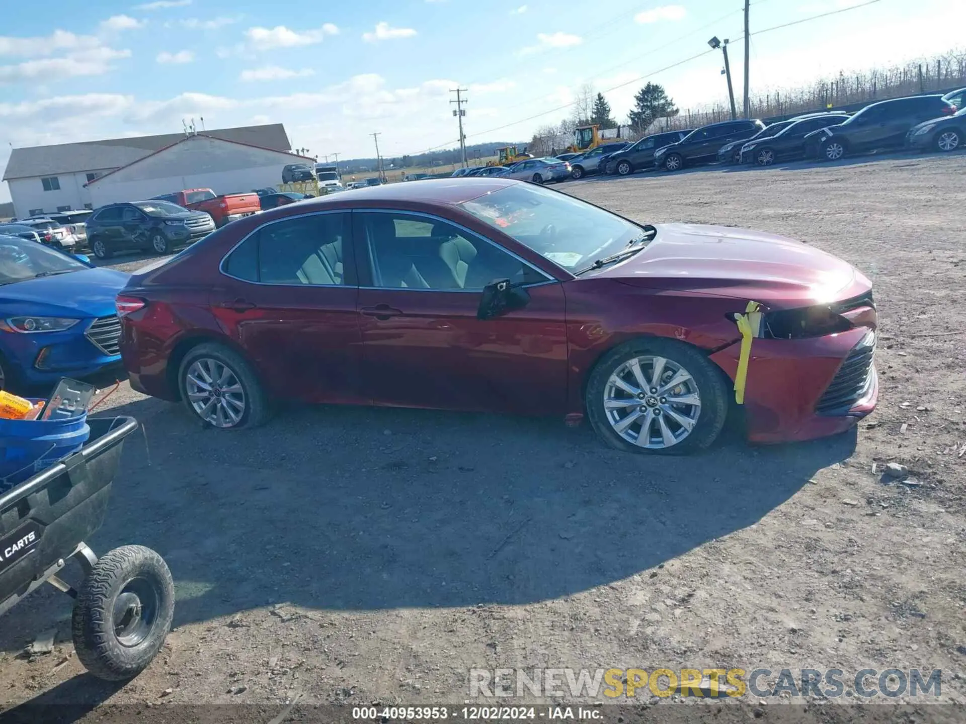 14 fotografías del automóvil dañado 4T1C11AK5LU996159 TOYOTA CAMRY 2020