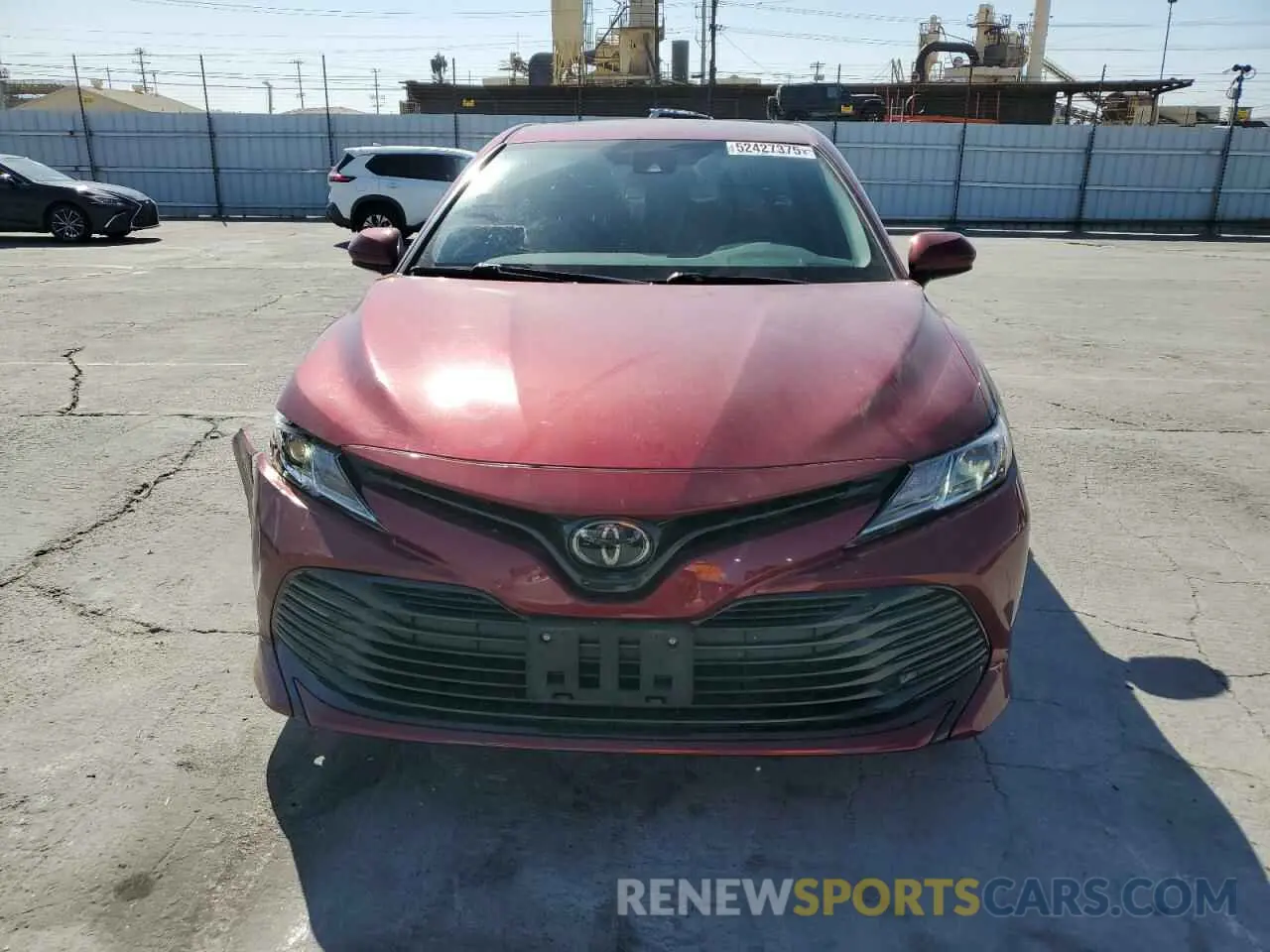 5 fotografías del automóvil dañado 4T1C11AK5LU998347 TOYOTA CAMRY 2020