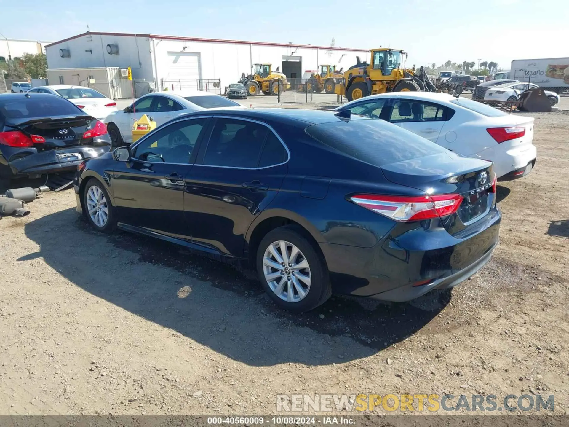 3 fotografías del automóvil dañado 4T1C11AK5LU999157 TOYOTA CAMRY 2020