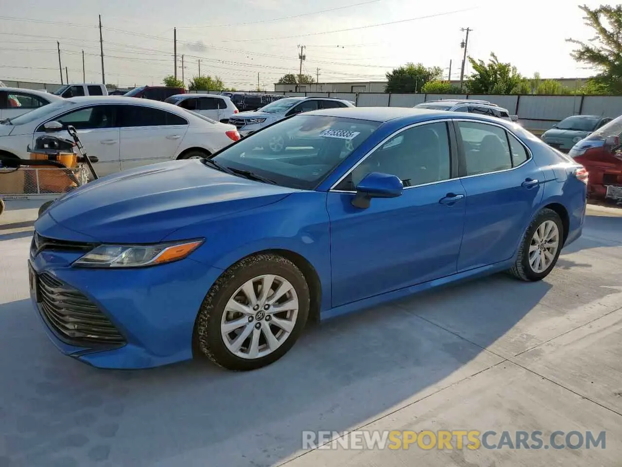 1 fotografías del automóvil dañado 4T1C11AK6LU328404 TOYOTA CAMRY 2020