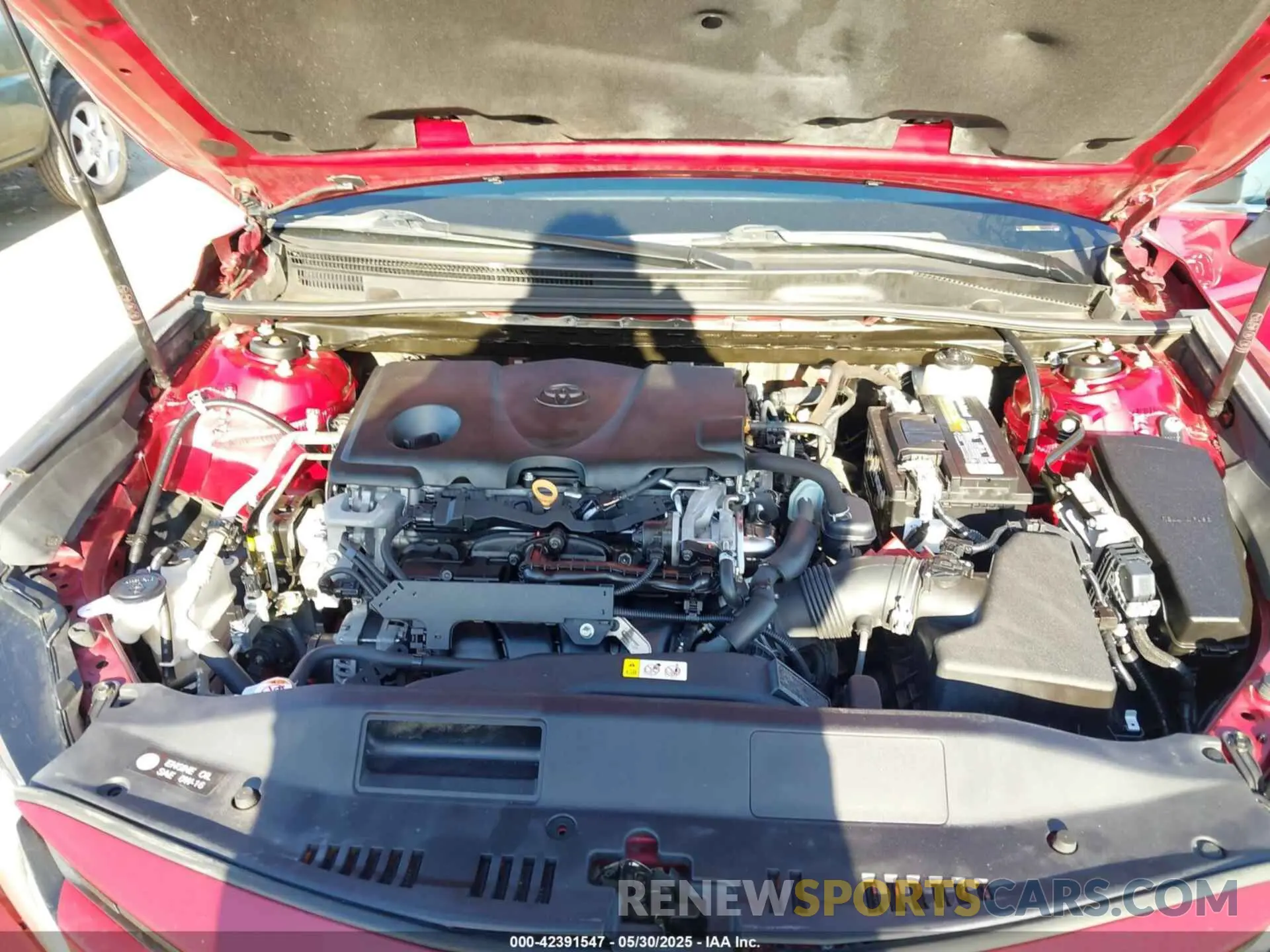 10 fotografías del automóvil dañado 4T1C11AK6LU345395 TOYOTA CAMRY 2020