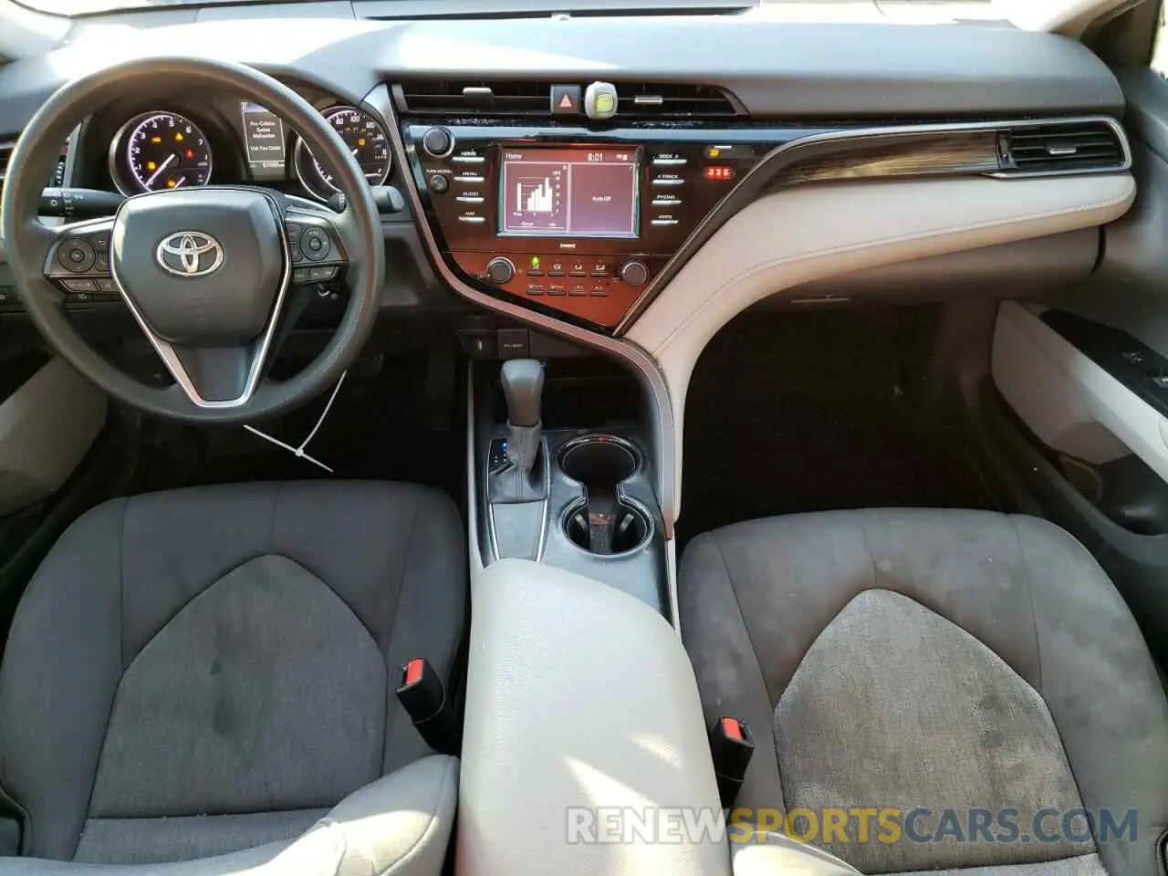 8 fotografías del automóvil dañado 4T1C11AK6LU360902 TOYOTA CAMRY 2020