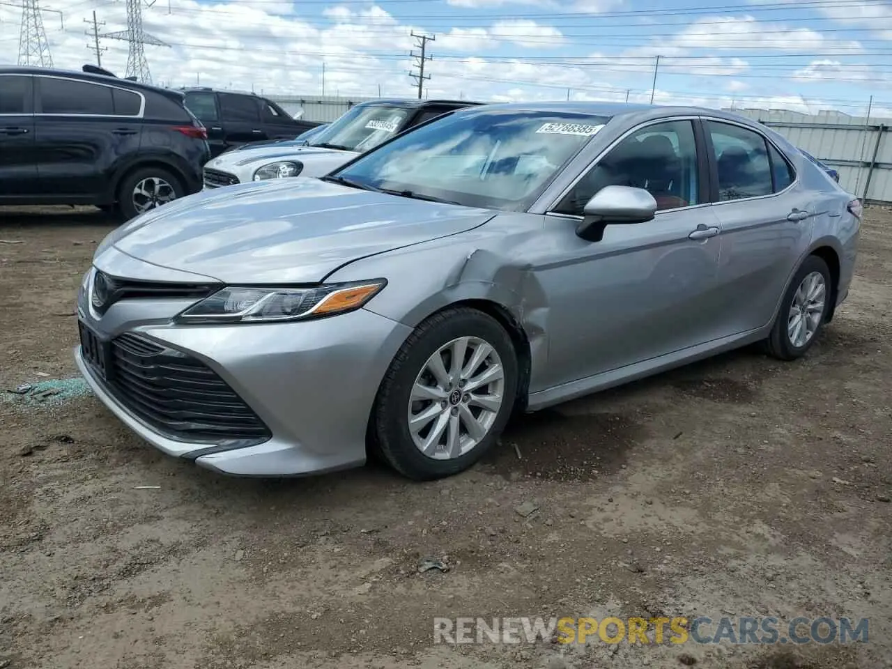 1 fotografías del automóvil dañado 4T1C11AK6LU502908 TOYOTA CAMRY 2020